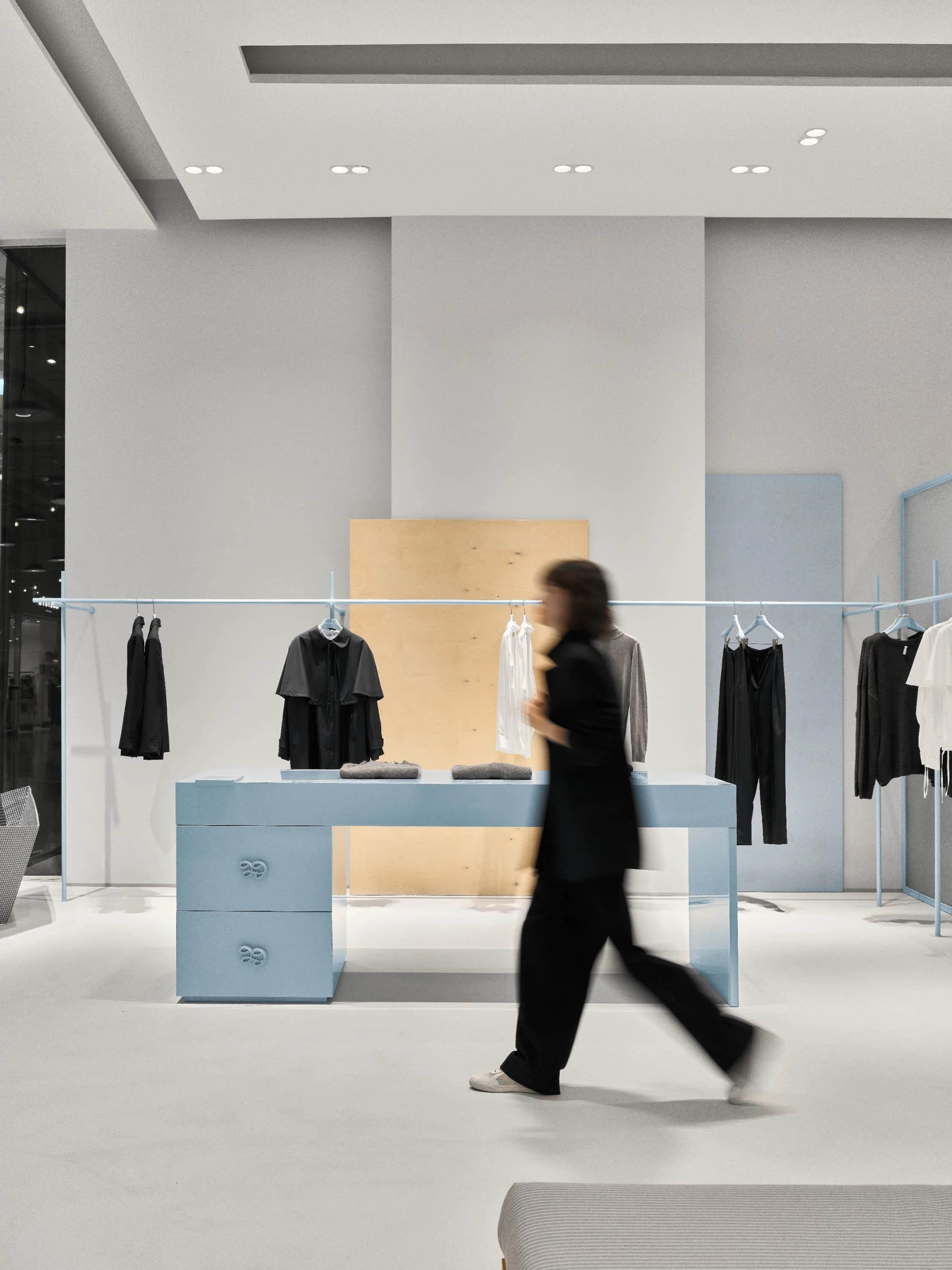 Studio 29,旗舰店设计,KIDZ,莫斯科,服装店设计,极简风格服装店设计,极简主义,旗舰店设计