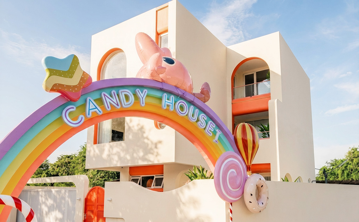 民宿设计,亲子主题民宿,度假民宿设计,别墅民宿设计,泰国民宿,泰国芭提雅糖果屋亲子度假民宿,泰国芭提雅,源合万相建筑设计