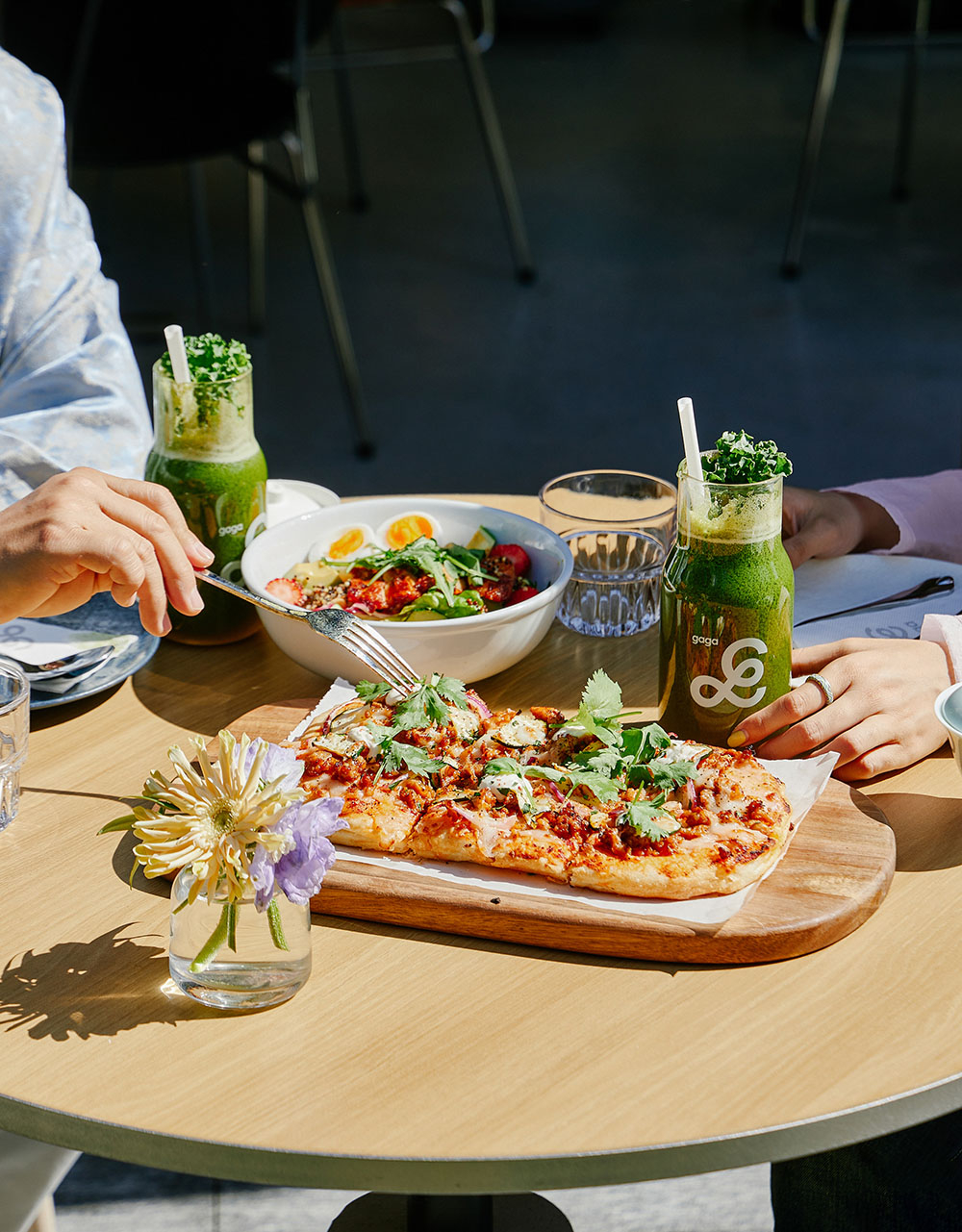 餐厅设计,休闲餐厅设计,轻食餐厅设计,主题餐厅设计,餐厅设计案例,餐厅设计方案,开放式花园餐厅,餐厅装修,gaga北京大吉巷店,gaga餐厅,北京,odd设计事务所