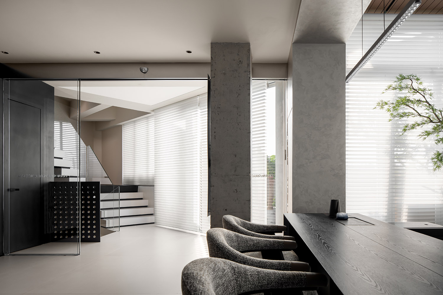 办公室设计,复合型办公空间,媒体办公室,办公室设计案例,办公室设计方案,太原莱昂传媒复合型办公空间,太原,BLEND DESIGN斑斓空间