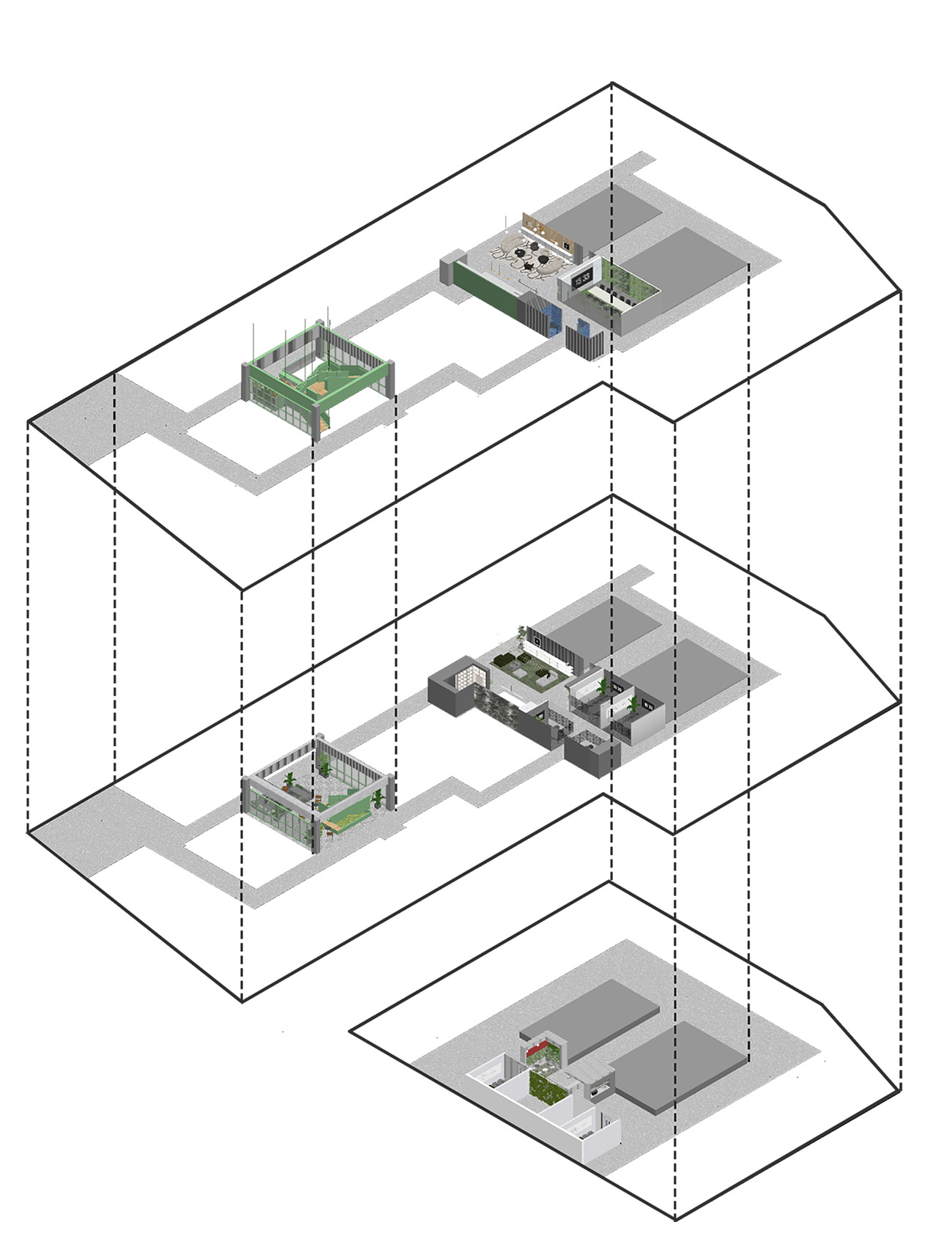 办公室设计,开放式办公室,科技公司办公室,办公室改造,联合办公空间设计,现代风格办公室设计,办公室设计案例,办公室设计方案,办公园区改造,上海Meet华大科技园办公改造：一场自然驱动下的空间共生实践,上海,予舍予筑