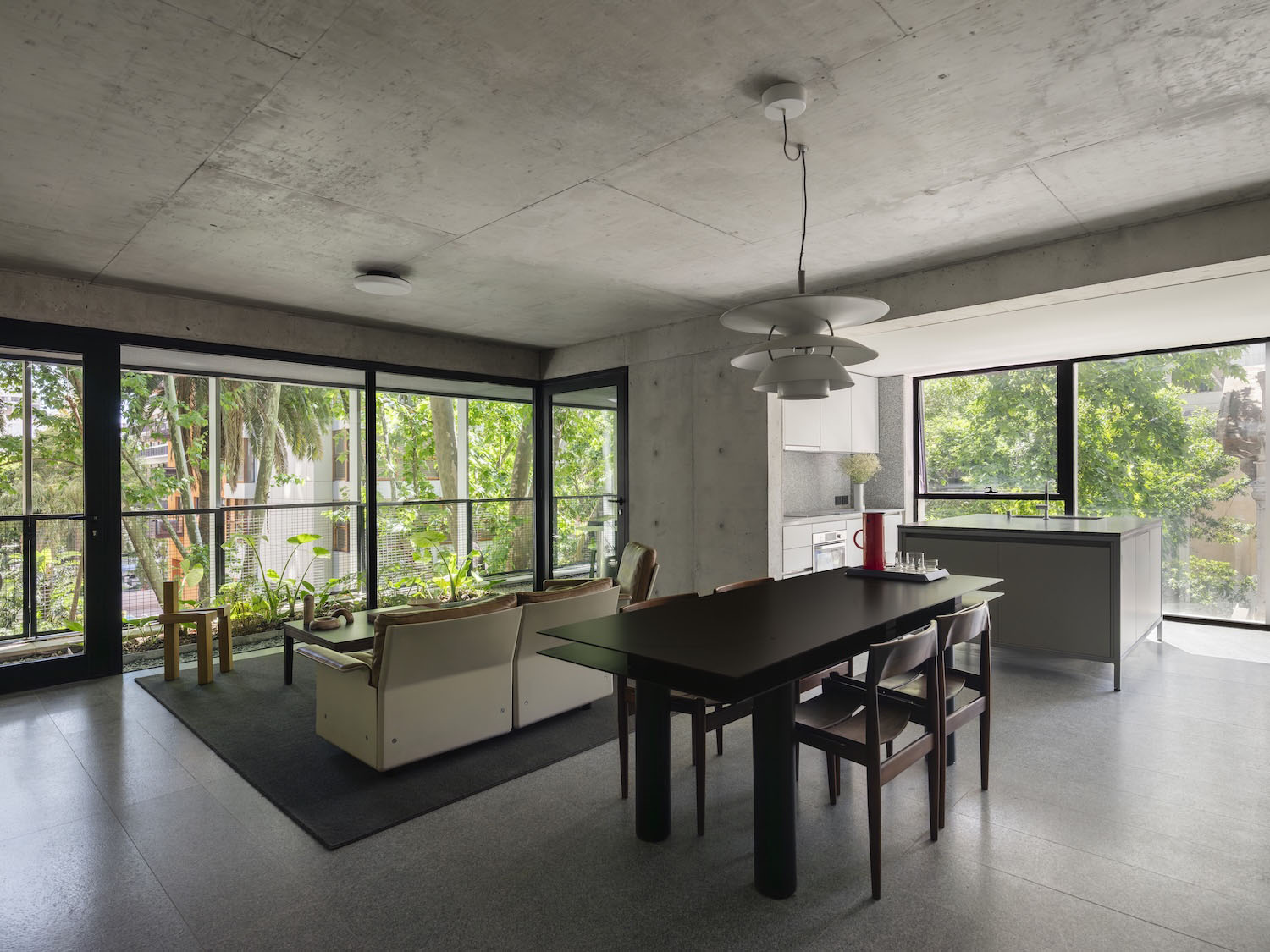 322A,阿根廷,别墅设计,别墅设计案例,极简风格别墅,极简主义别墅,清水混凝土