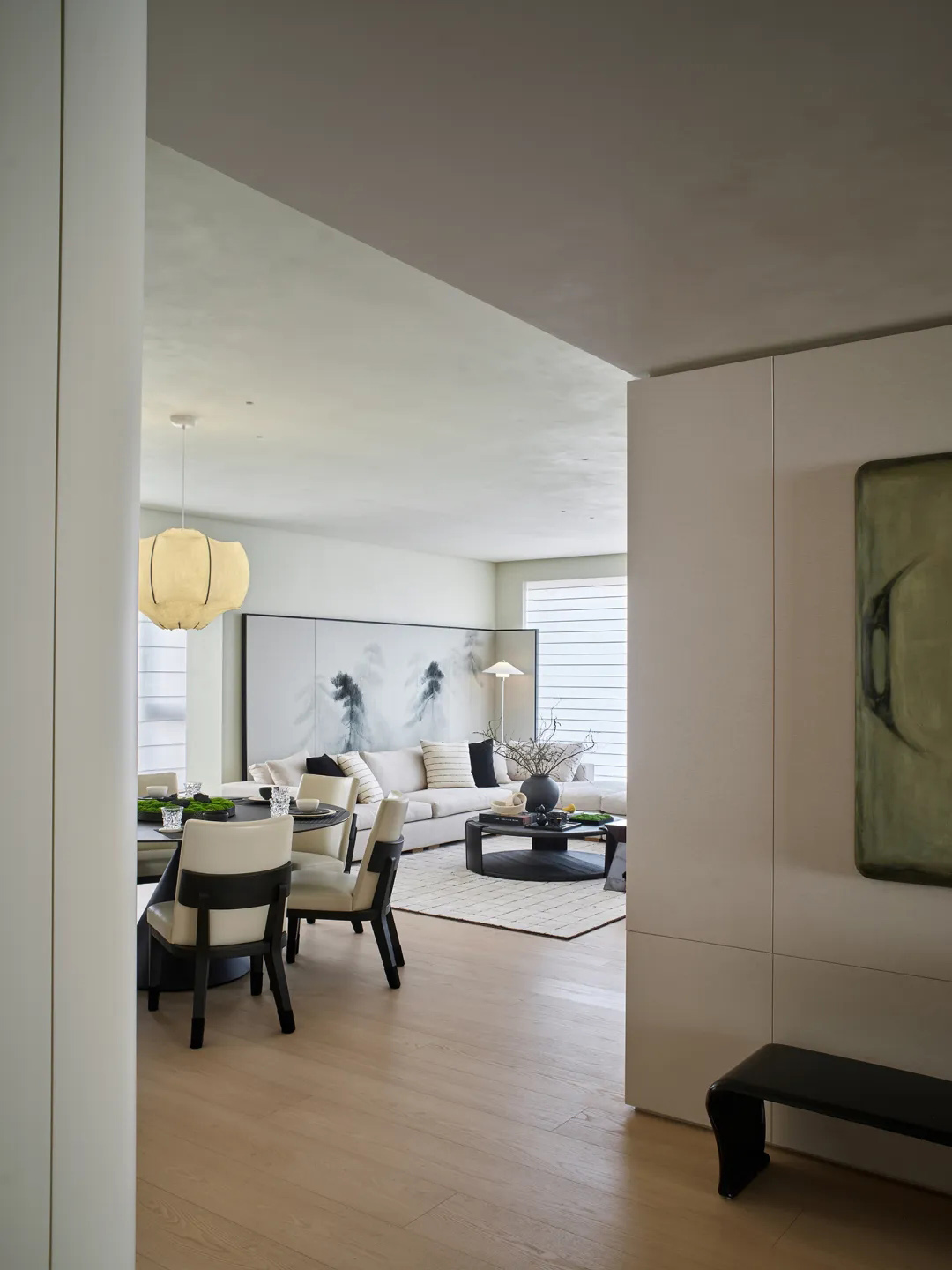 265㎡复式设计,265㎡,复式住宅设计,复式,现代风格复式设计,江景房设计,复式江景房,复式设计案例,复式设计方案,温州瓯江之畔诗意东方,温州,柒筑空间设计