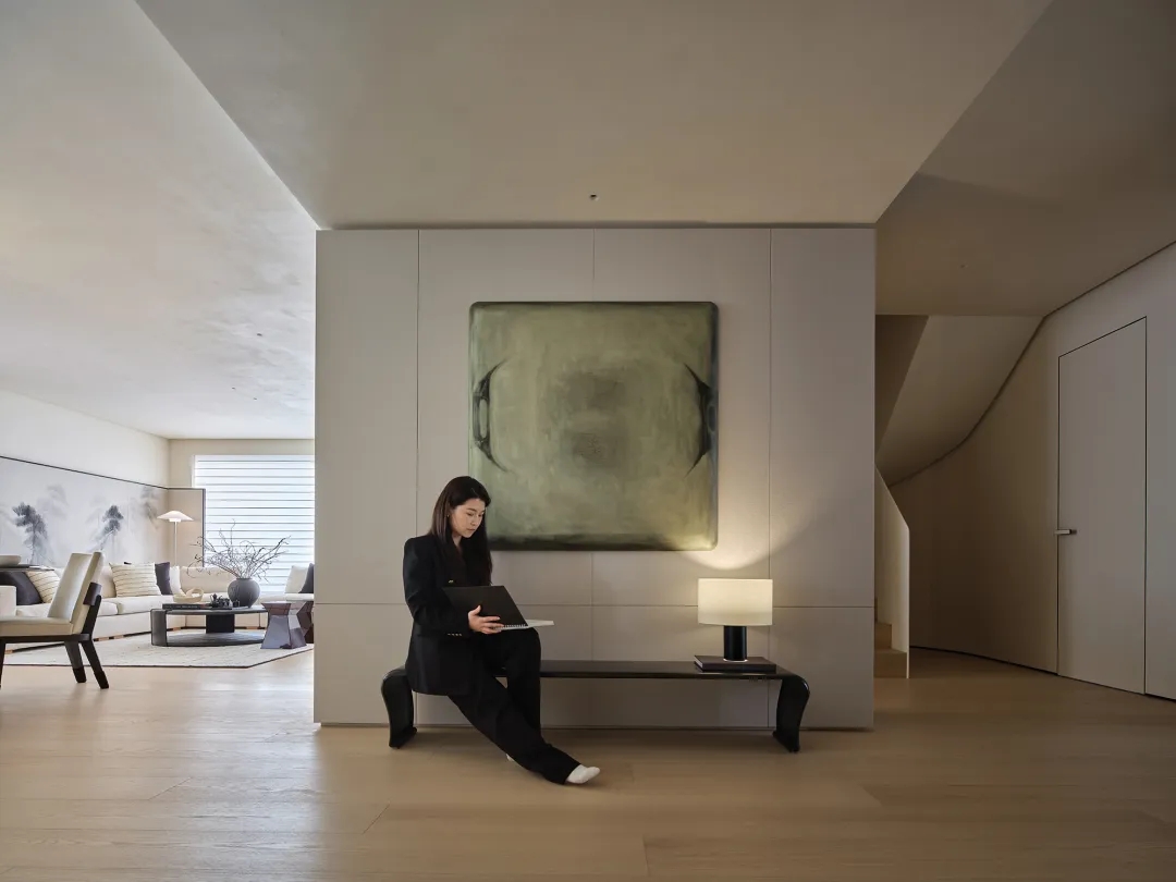 265㎡复式设计,265㎡,复式住宅设计,复式,现代风格复式设计,江景房设计,复式江景房,复式设计案例,复式设计方案,温州瓯江之畔诗意东方,温州,柒筑空间设计