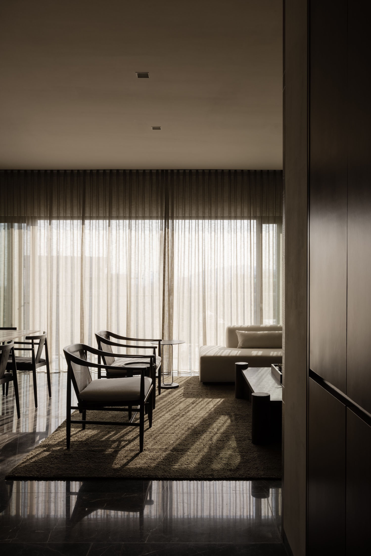 Aagnes,公寓设计,公寓设计案例,墨西哥,极简主义公寓,原木色