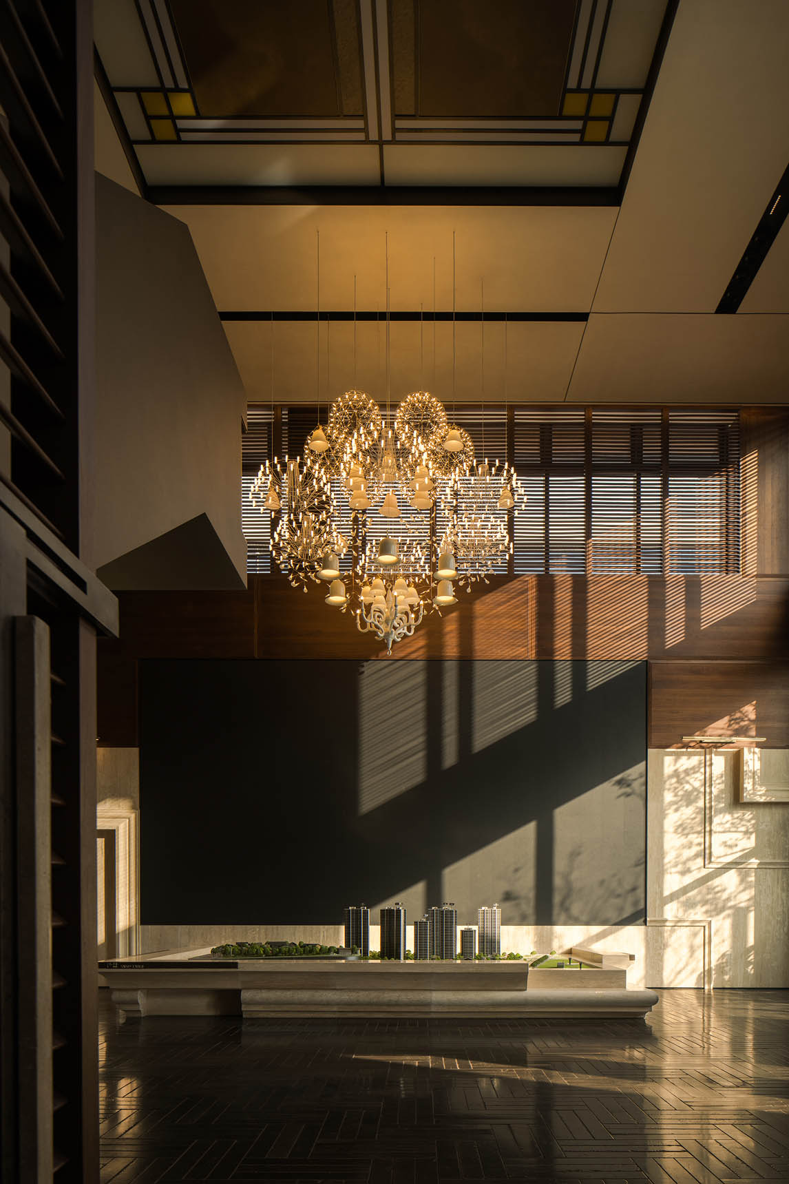 售楼处设计,营销中心设计,售楼处设计案例,售楼处设计方案,售楼处软装设计,现代风格售楼处,商业之外一种更接近生活本身的空间回应,武汉招商原颂,武汉,ENJOYDESIGN燕语堂,布鲁盟