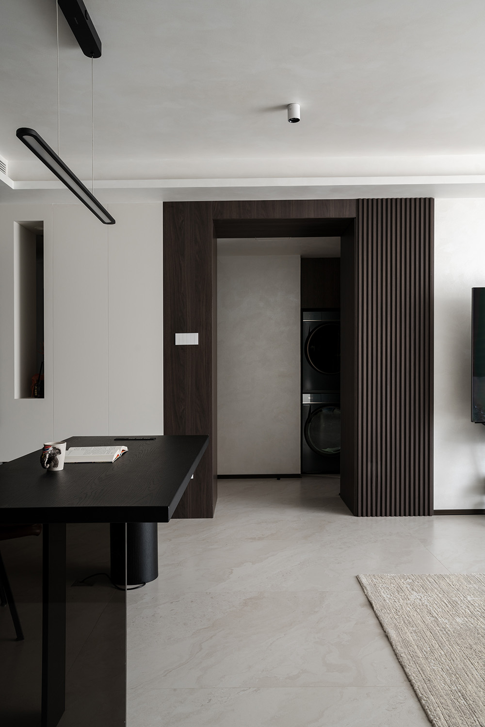 112㎡,住宅设计,意式极简住宅,单身公寓设计,极简风住宅,现代风格家装设计,住宅设计案例,住宅设计方案,一个人的自在独居将生活过成诗,北京,赫兹设计