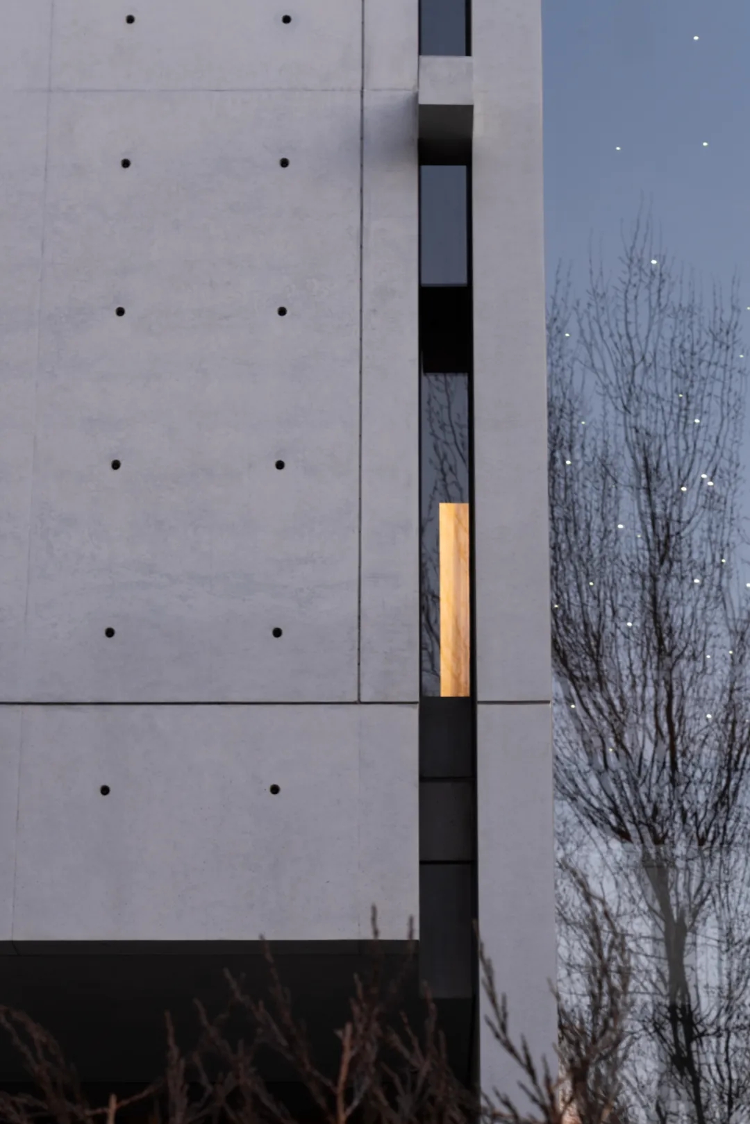 建筑设计,清水混凝土建筑,生活艺术空间,艺术展厅空间,材料展厅,沈阳在舍·一个偏远的精神栖息地,沈阳,鹏和朋友们设计事务所