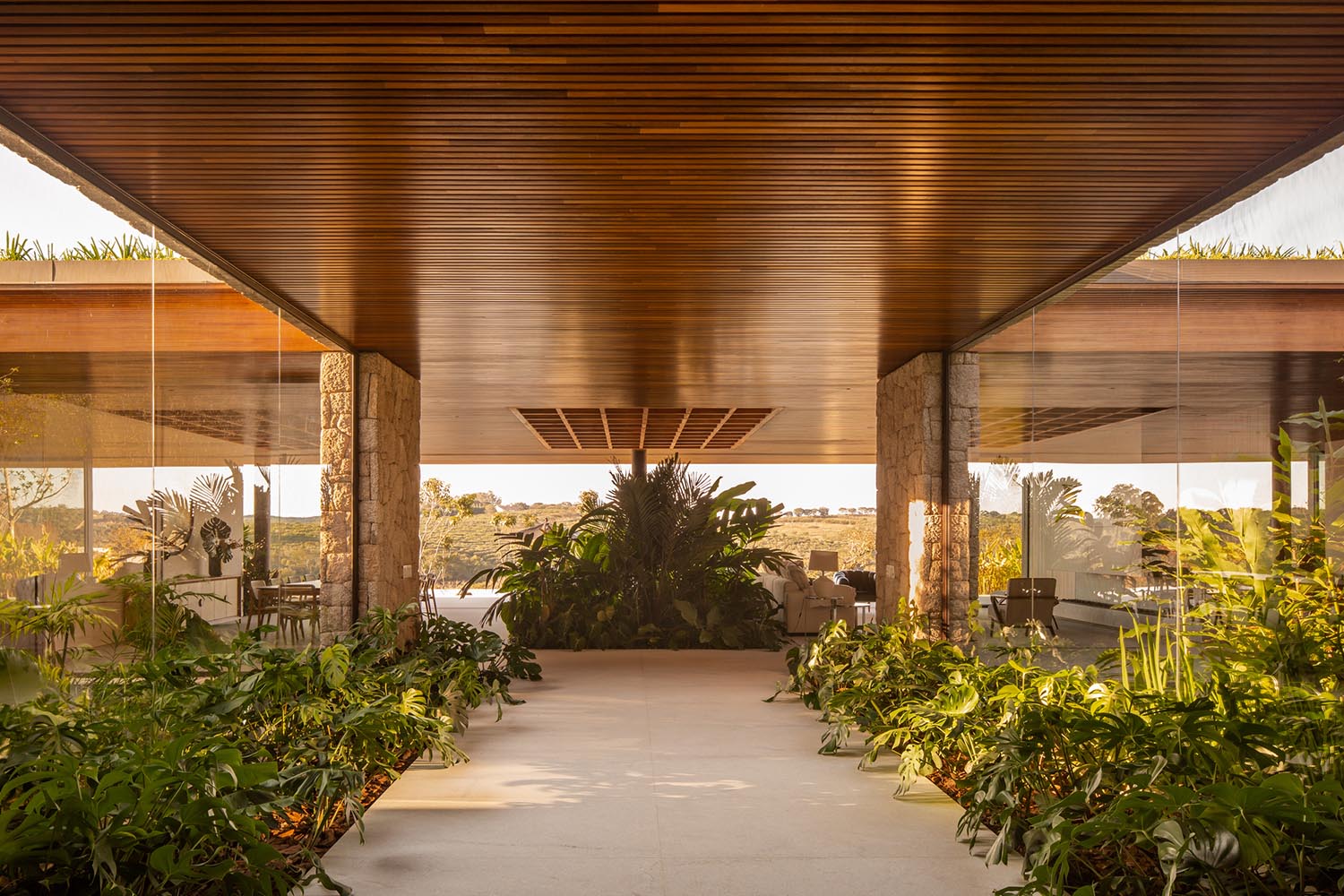 KA2R Arquiteura,别墅设计,别墅设计案例,巴西,开放式别墅,极简主义,圣保罗