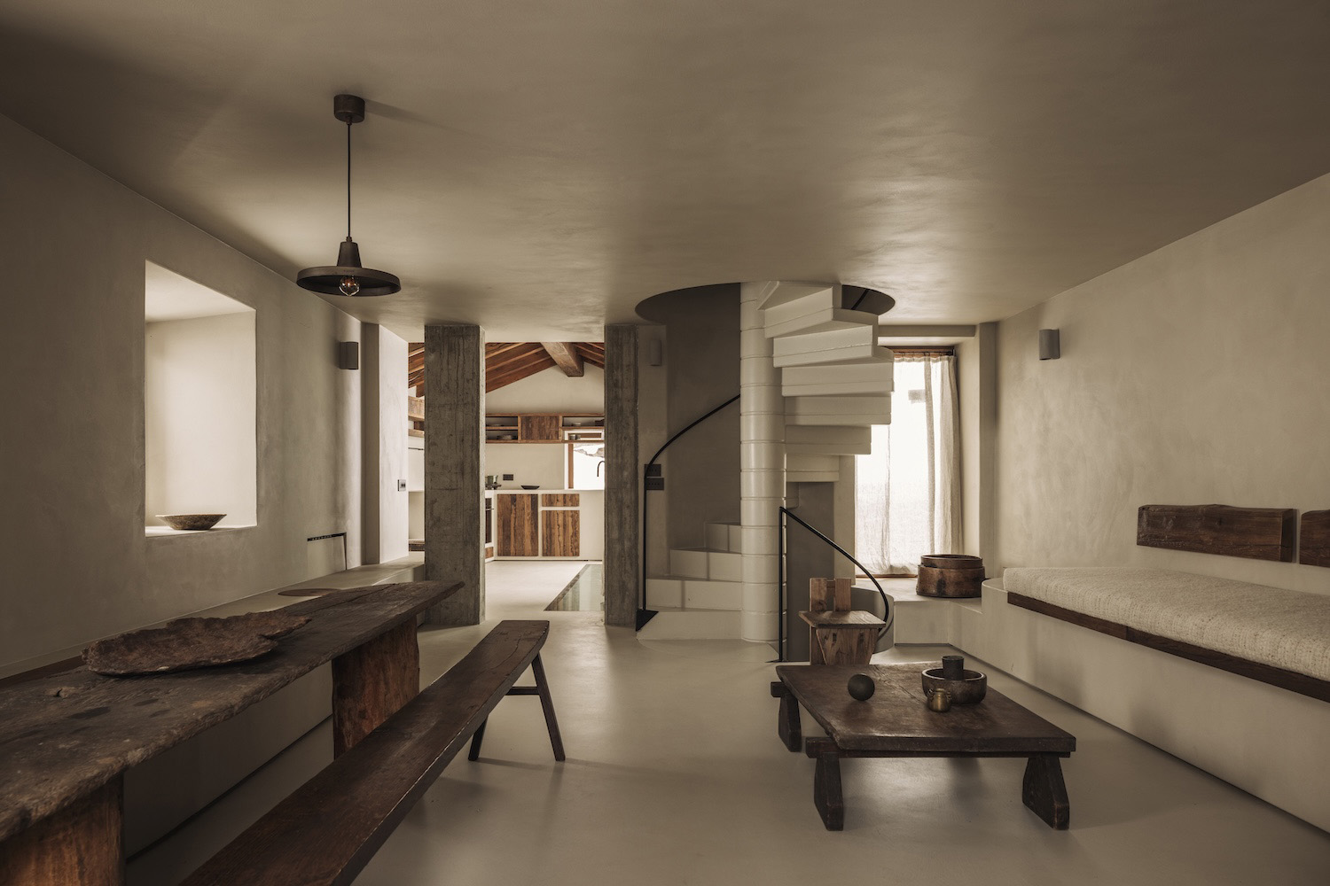 Maison Osaïn,别墅设计,别墅设计案例,意大利,极简主义别墅,Wabi Sabi