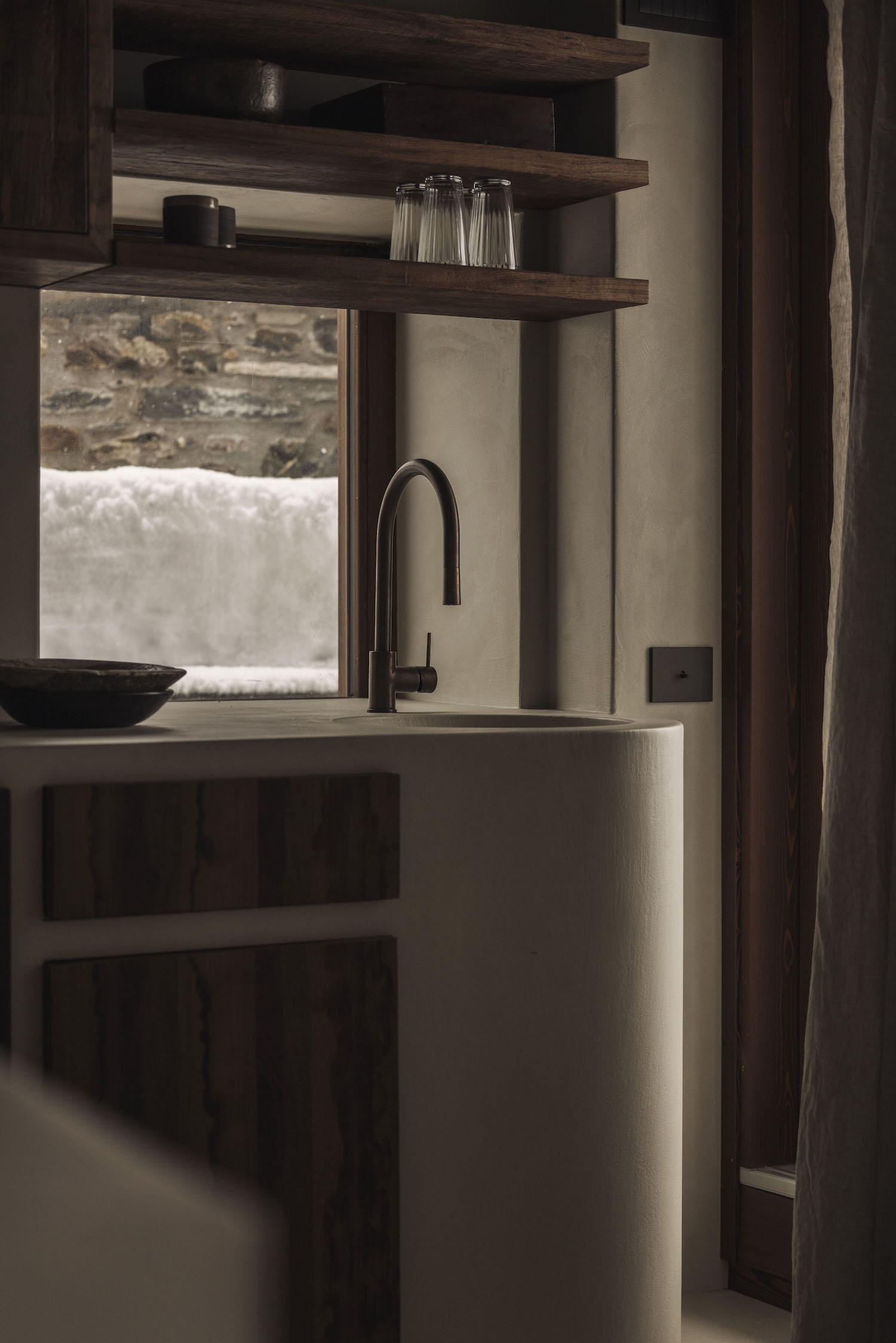 Maison Osaïn,别墅设计,别墅设计案例,意大利,极简主义别墅,Wabi Sabi