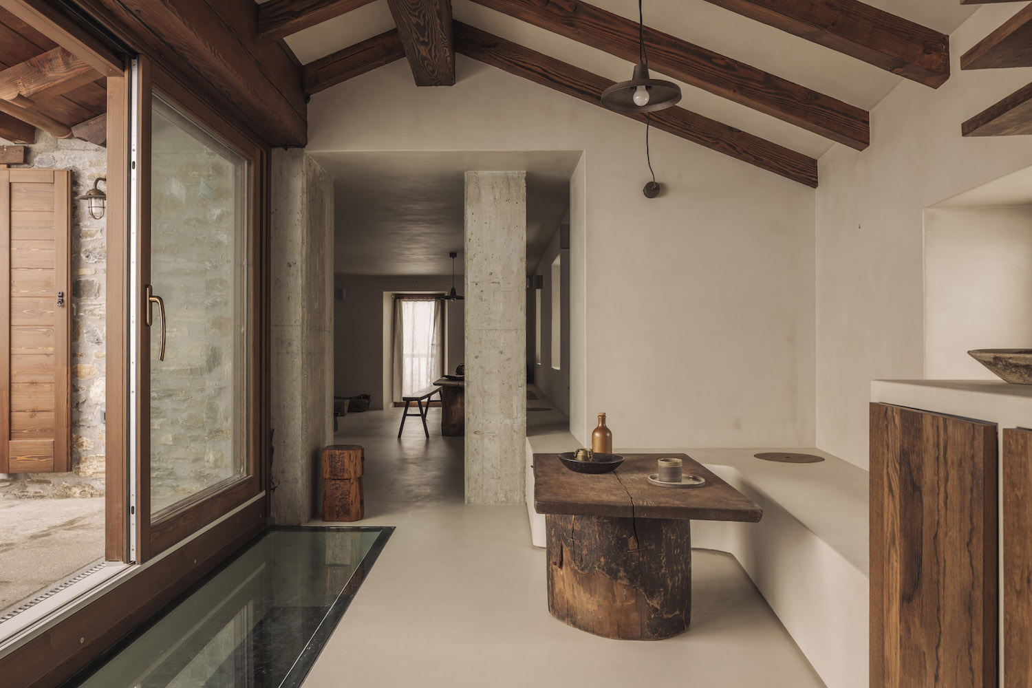 Maison Osaïn,别墅设计,别墅设计案例,意大利,极简主义别墅,Wabi Sabi