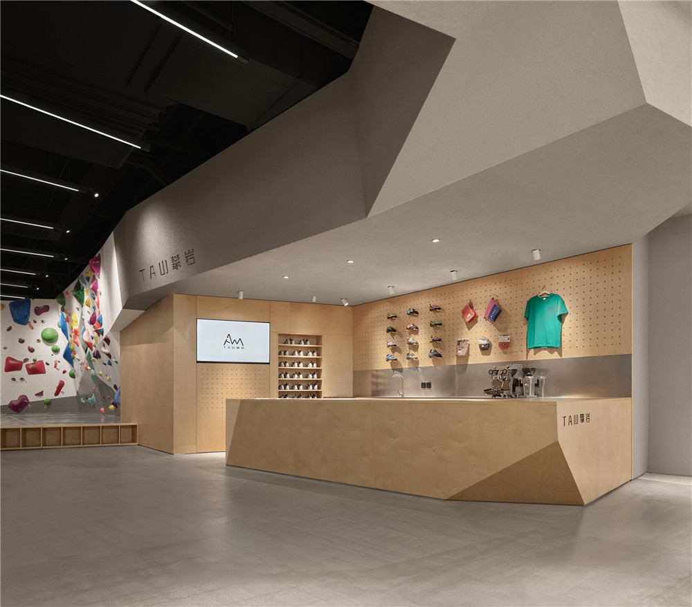 攀岩店设计,室内运动场馆设计,室内攀岩馆,攀岩店设计案例,攀岩店设计方案,上海TA山攀岩首店,上海,YDESIGN奕檐建筑
