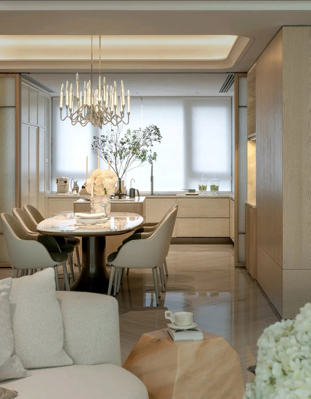 CCD,大平层设计,大平层设计案例,西安,大平层,华润置地西安玺宸上院,郑中,西安大平层