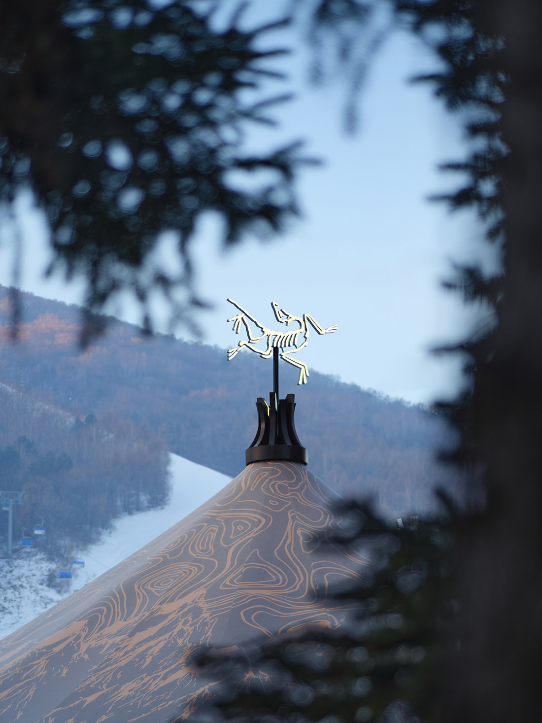 服装店设计,零售店设计,户外服装零售店,服装店设计案例,服装店设计方案,创意零售店设计,主题零售店设计,ARC'TERYX始祖鸟,始祖鸟RSC吉林松花湖登滑体验中心,吉林松花湖,STILL YOUNG