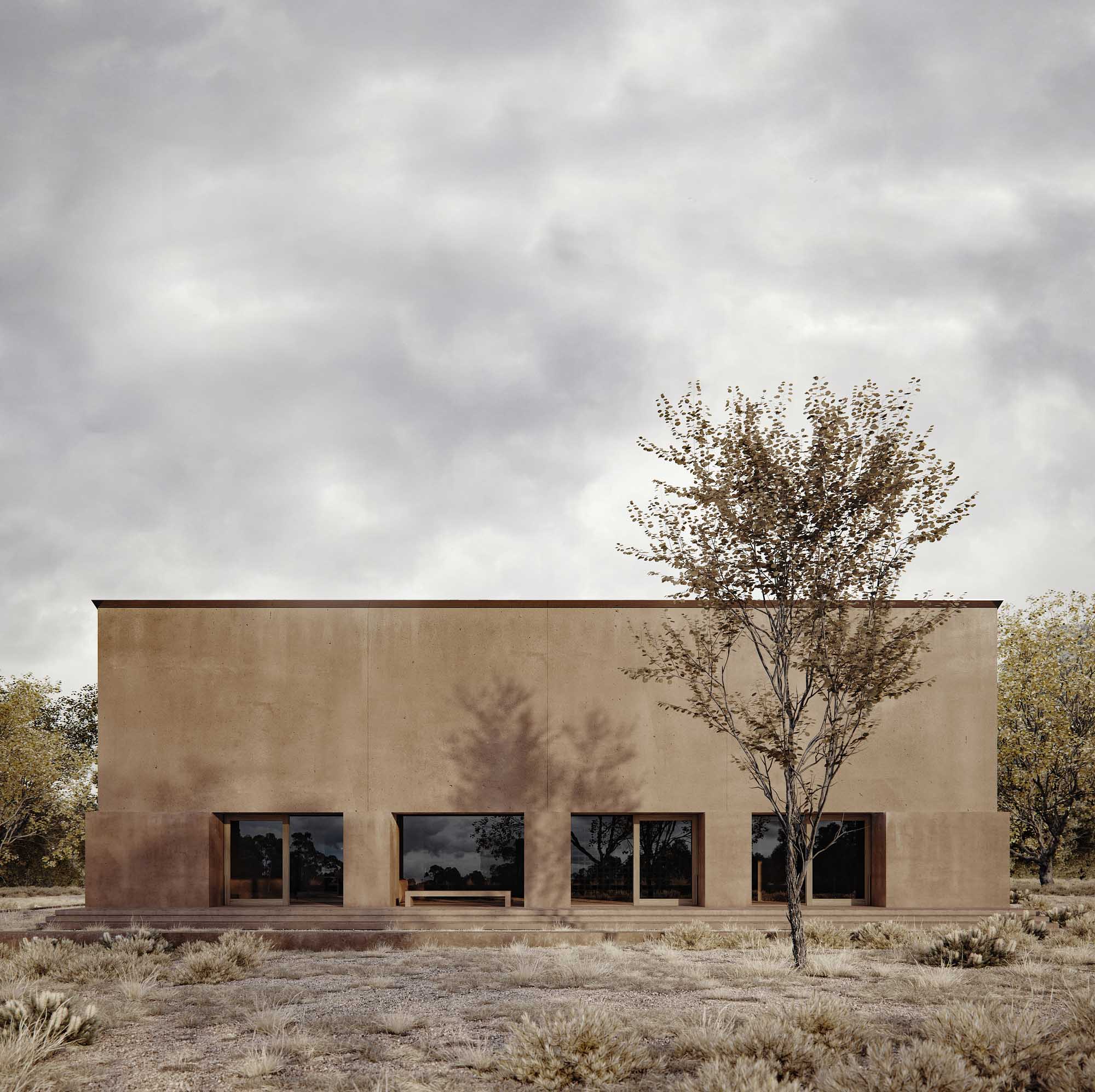 Davidov Architects,别墅设计,别墅设计案例,澳大利亚,墨尔本,极简主义别墅,极简风格