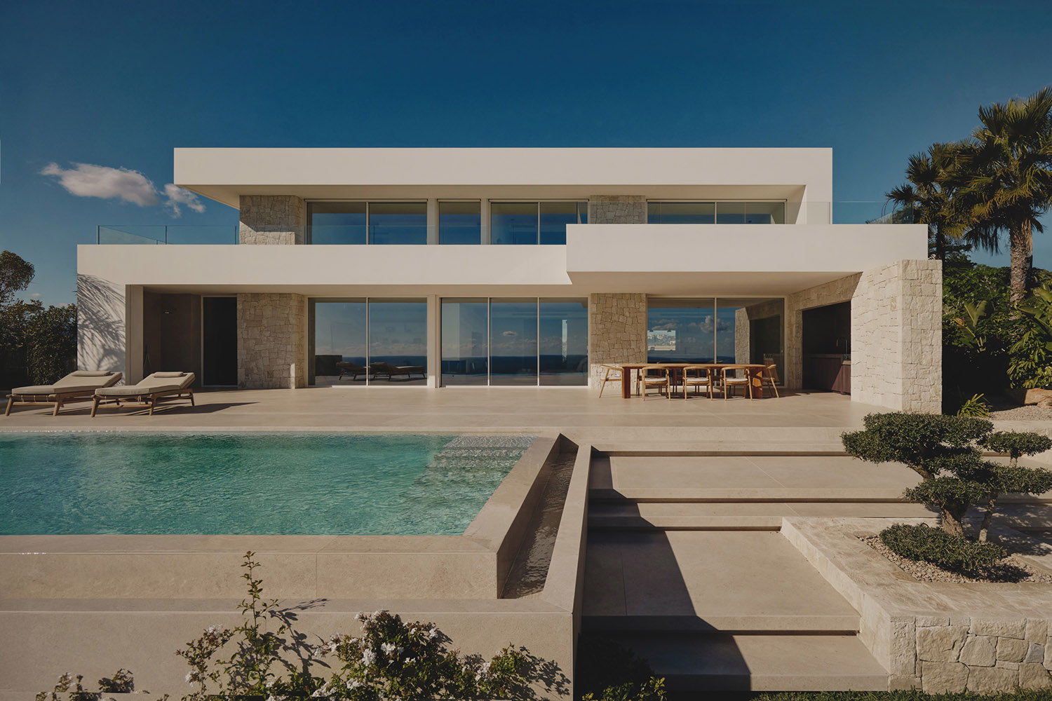 Pasqual Giner Arquitectura,别墅设计,别墅设计案例,西班牙,极简主义别墅,极简主义,海景别墅