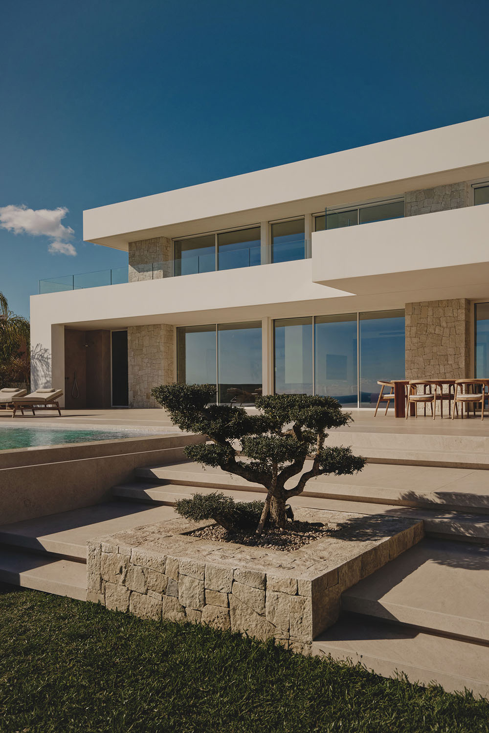 Pasqual Giner Arquitectura,别墅设计,别墅设计案例,西班牙,极简主义别墅,极简主义,海景别墅