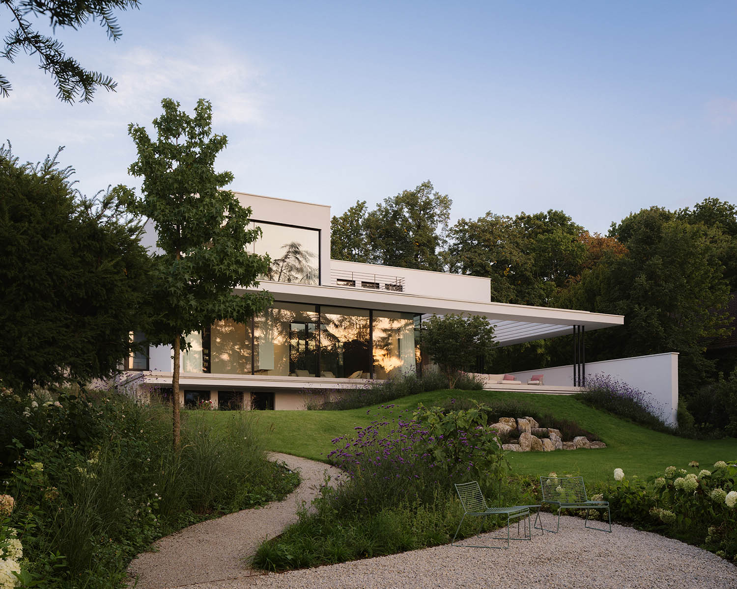 Philipp Architekten BDA,别墅设计,别墅设计案例,德国,极简主义别墅,极简主义,河畔别墅