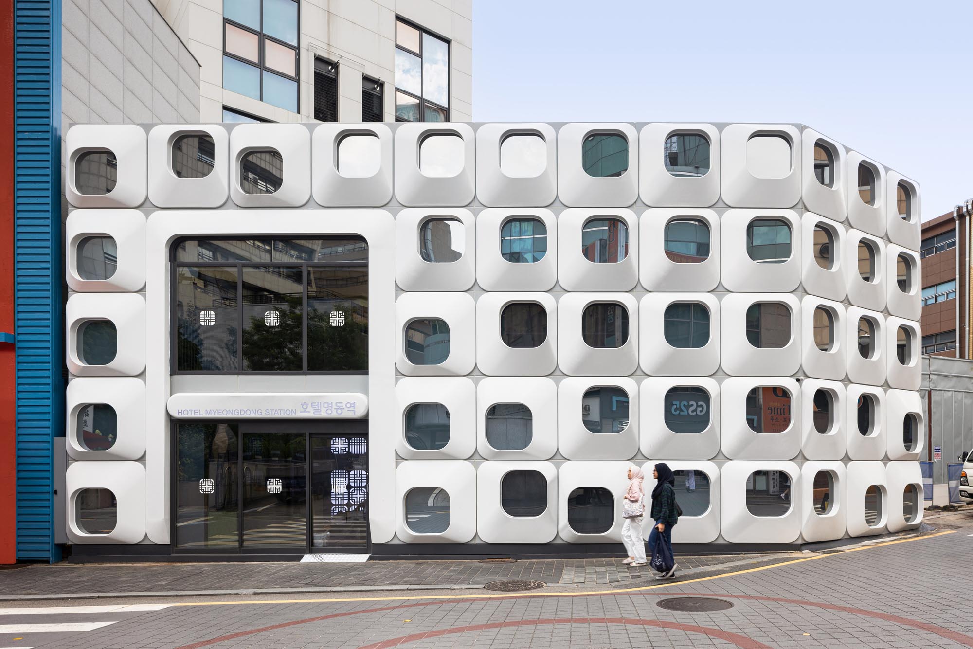 Yong Ju Lee Architecture,酒店设计,韩国,首尔,明洞站酒店,酒店设计案例,酒店设计方案,度假酒店,精品酒店,设计酒店,极简主义酒店