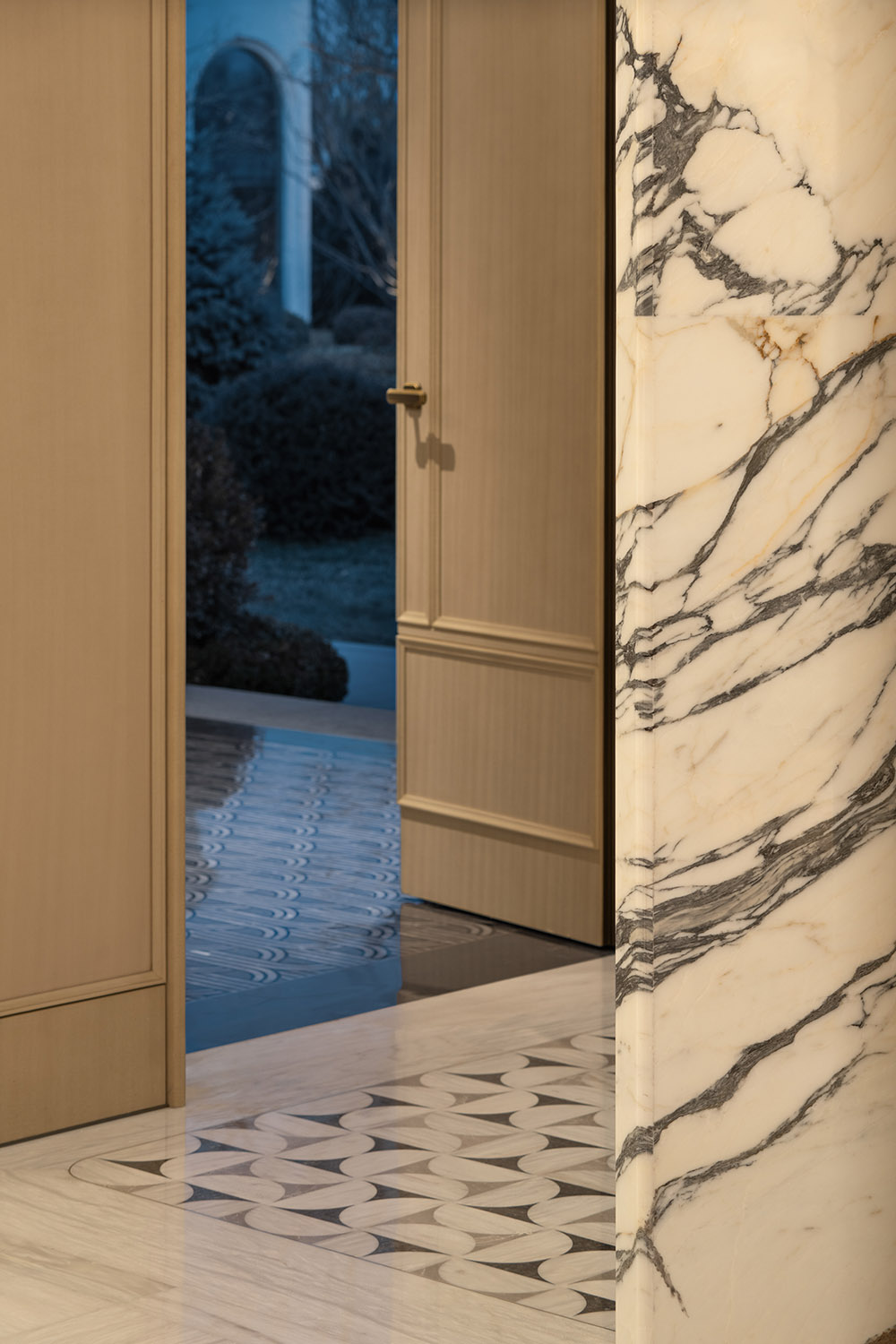 271㎡,大平层样板间,样板间设计,中高端样板间设计,样板间设计案例,样板间设计方案,现代风格样板间设计,轻奢样板间,华润置地·北京润园：松弛谧境，奢雅场域,北京润园,北京,栋三尺设计