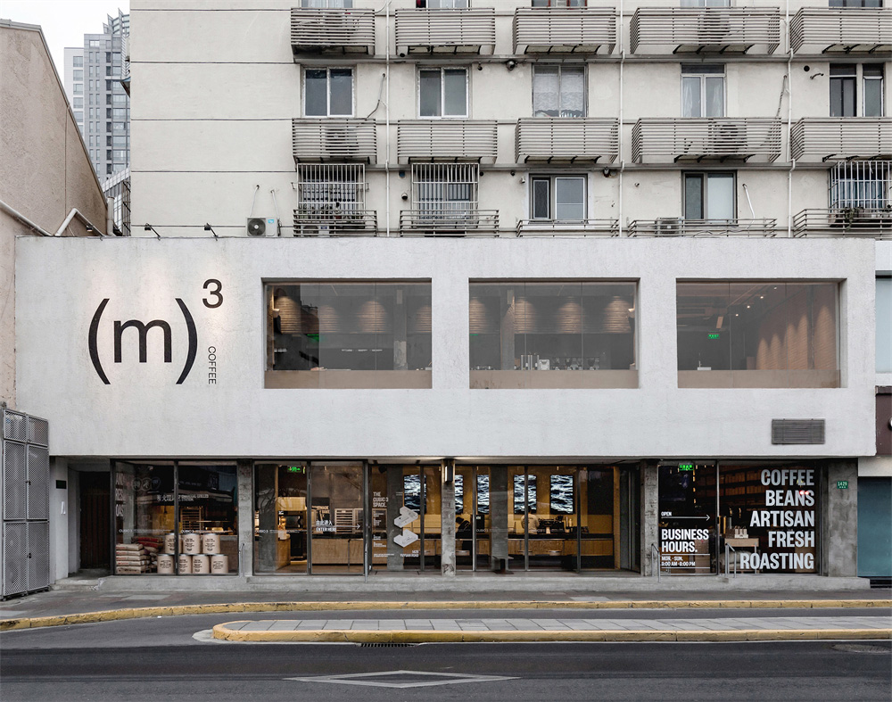 咖啡店设计,开放式咖啡店,街边咖啡店设计,咖啡店打卡,咖啡店线下首店,咖啡店装修,咖啡店设计案例,咖啡店设计方案,三立方咖啡上海愚园路店,上海,具场