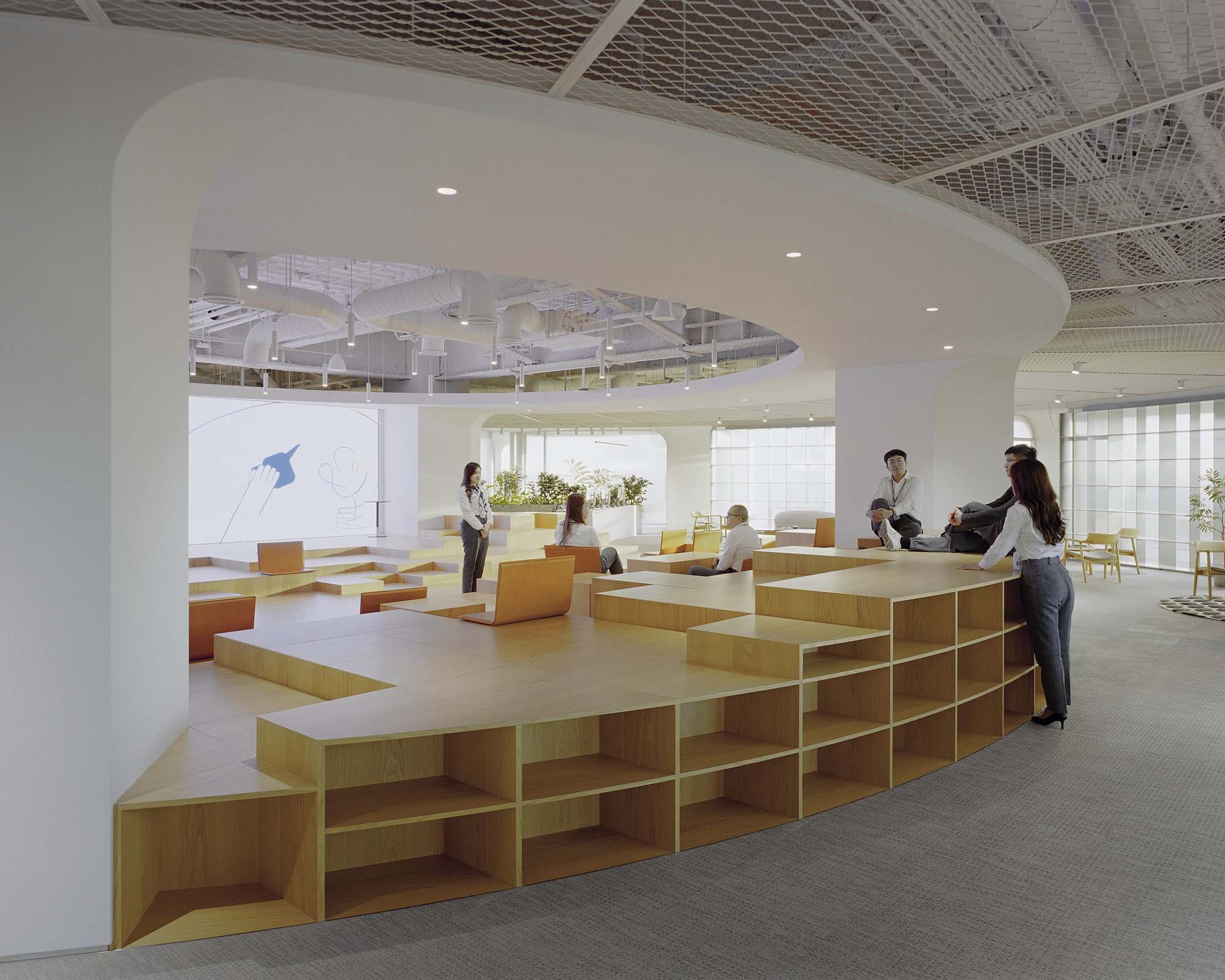 Snøhetta,办公室设计案例,办公室设计方案,台中,Good Finance,办公室设计,金融办公室,极简主义,极简风格