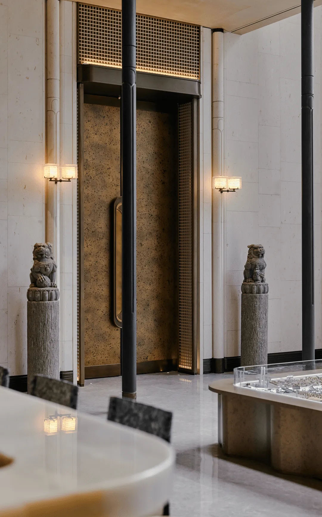 售楼处设计,营销中心设计,售楼处设计案例,售楼处设计方案,销售中心设计,售楼处软装设计,现代风格售楼处设计,杭州越秀运河樾,杭州,G-ART集艾设计