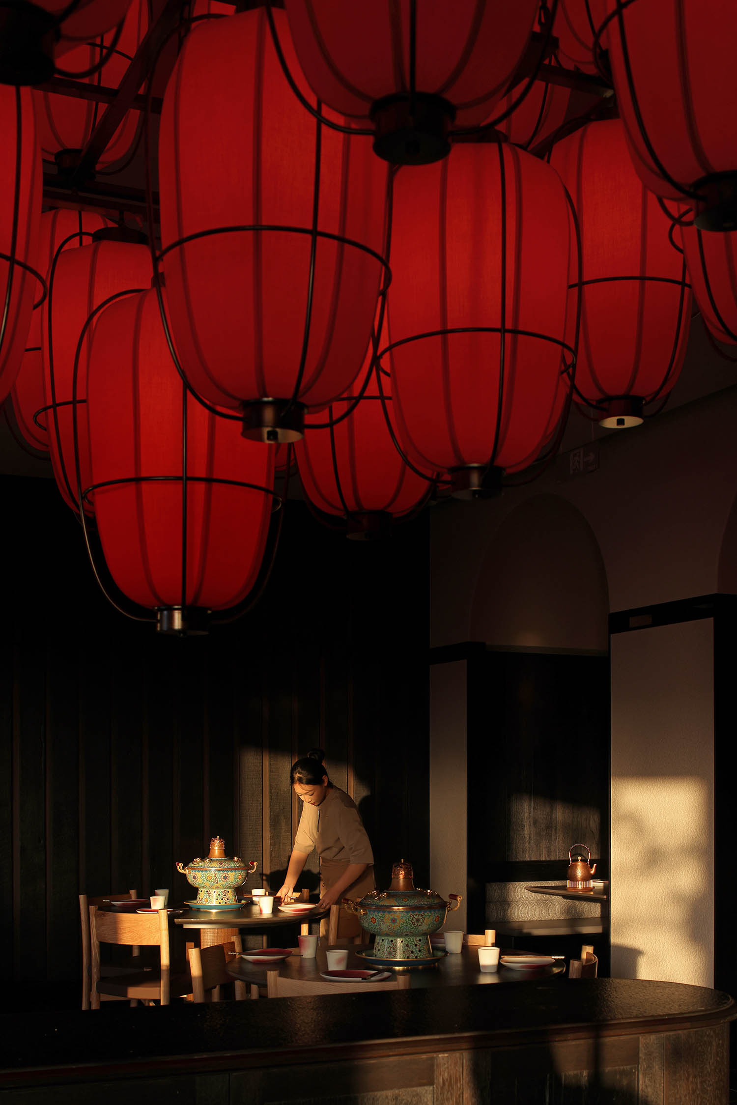 餐厅设计,火锅店设计,主题火锅店,铜锅火锅店设计,休闲餐厅设计,火锅店设计案例,火锅店设计方案,餐厅装修,主题餐厅设计,西安金昆阁·铜锅涮肉,西安,IN.X屋里门外设计,吴为