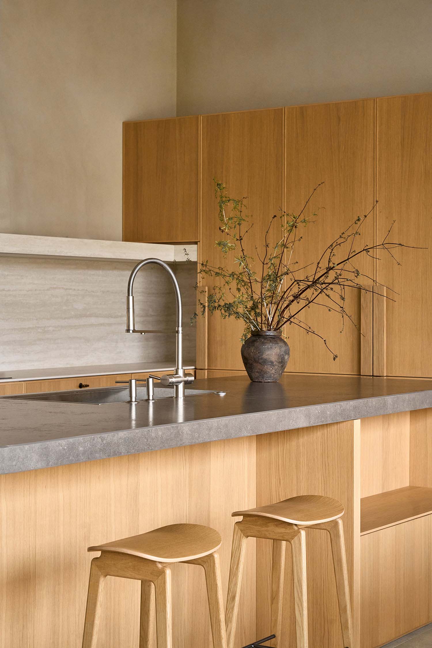 Sivak+Partners Studio,别墅设计,别墅设计案例,乌克兰,极简主义别墅,极简风格,原木色