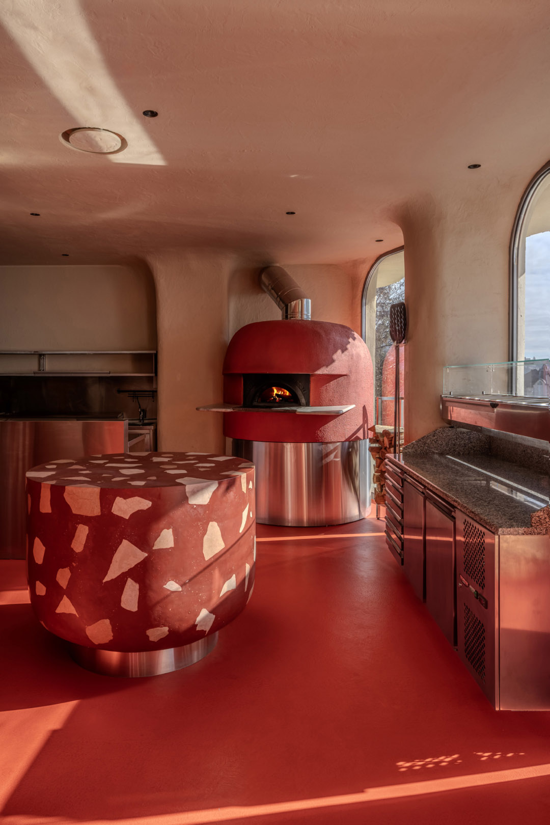 餐厅设计,餐酒吧设计,休闲餐厅设计,YOD Group,家庭餐厅设计,餐厅设计案例,乌克兰,意大利餐厅