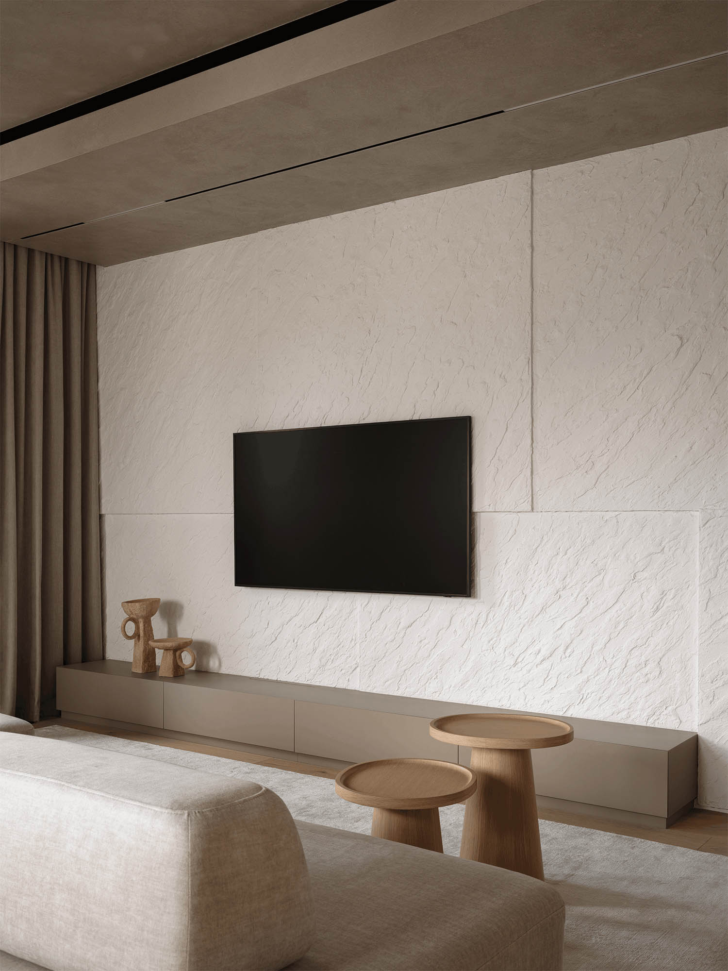 A&ES,大平层设计,大平层设计案例,莫斯科,大平层,中性色调