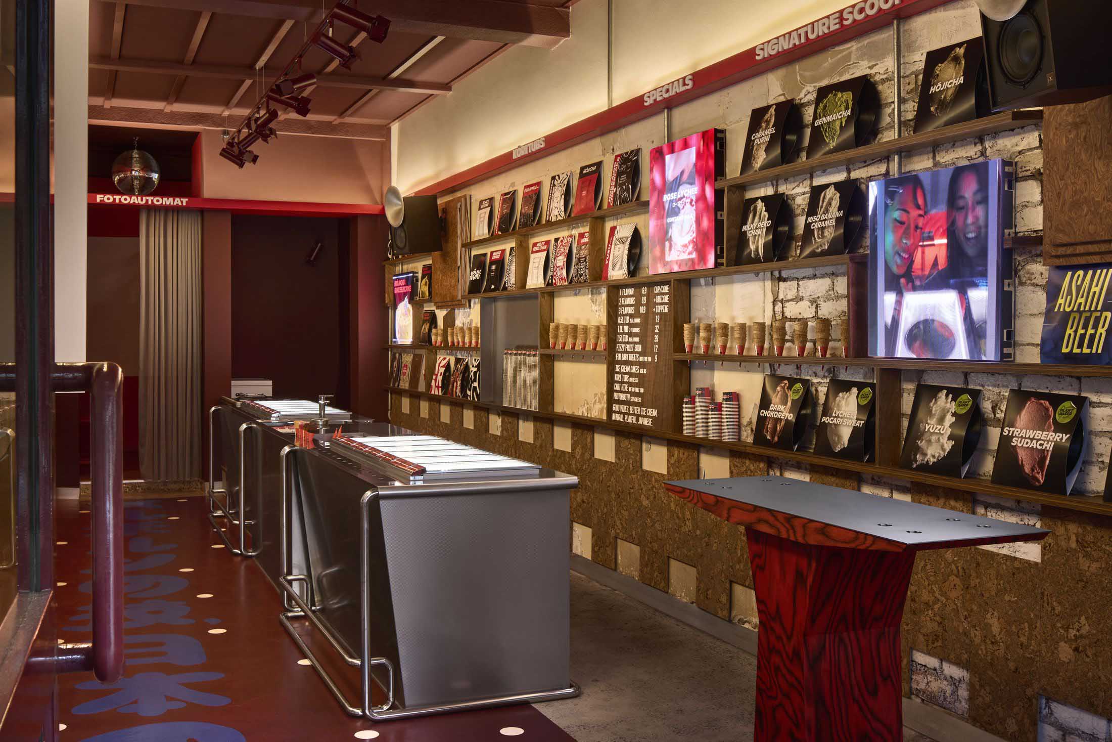 甜品店设计,冰淇淋店设计,甜品店设计案例,甜品店设计方案,Air Design Studio,Kori Ice Cream,墨尔本,极简主义,极简风格