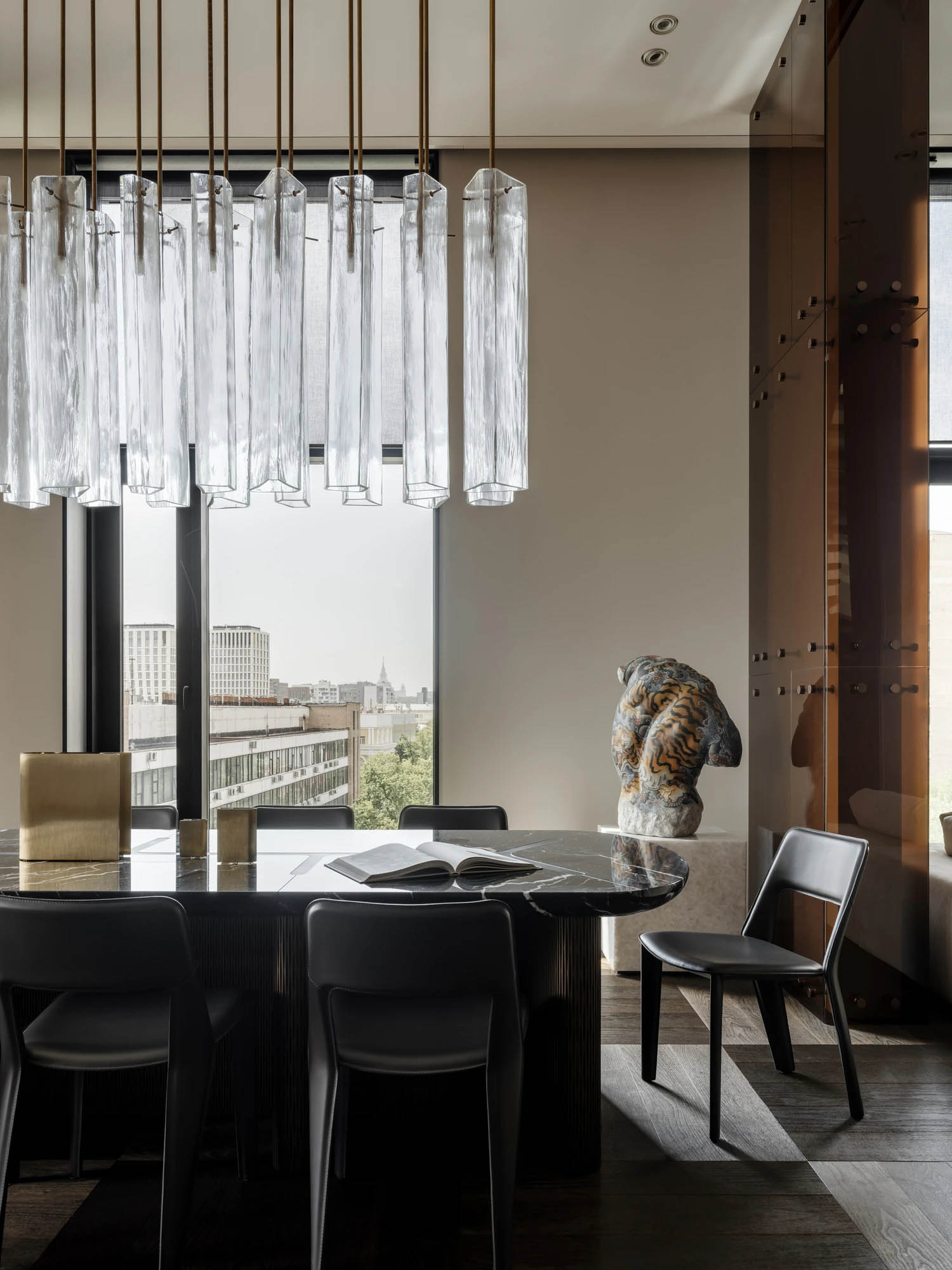 Dseesion,顶层公寓设计,顶层公寓设计案例,俄罗斯,莫斯科,艺术公寓