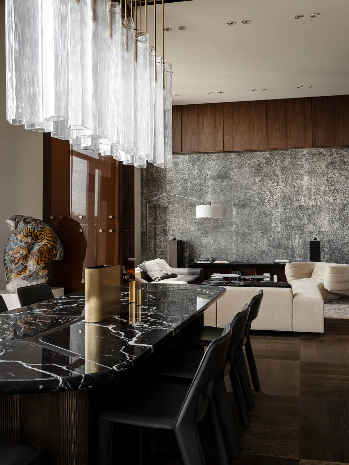 Dseesion,顶层公寓设计,顶层公寓设计案例,俄罗斯,莫斯科,艺术公寓