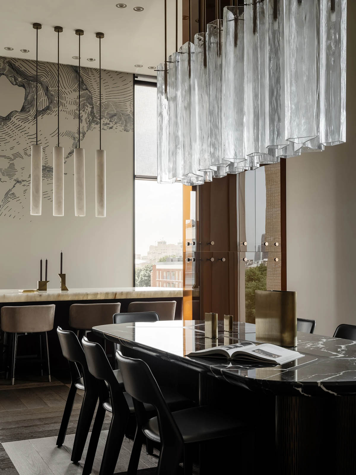 Dseesion,顶层公寓设计,顶层公寓设计案例,俄罗斯,莫斯科,艺术公寓