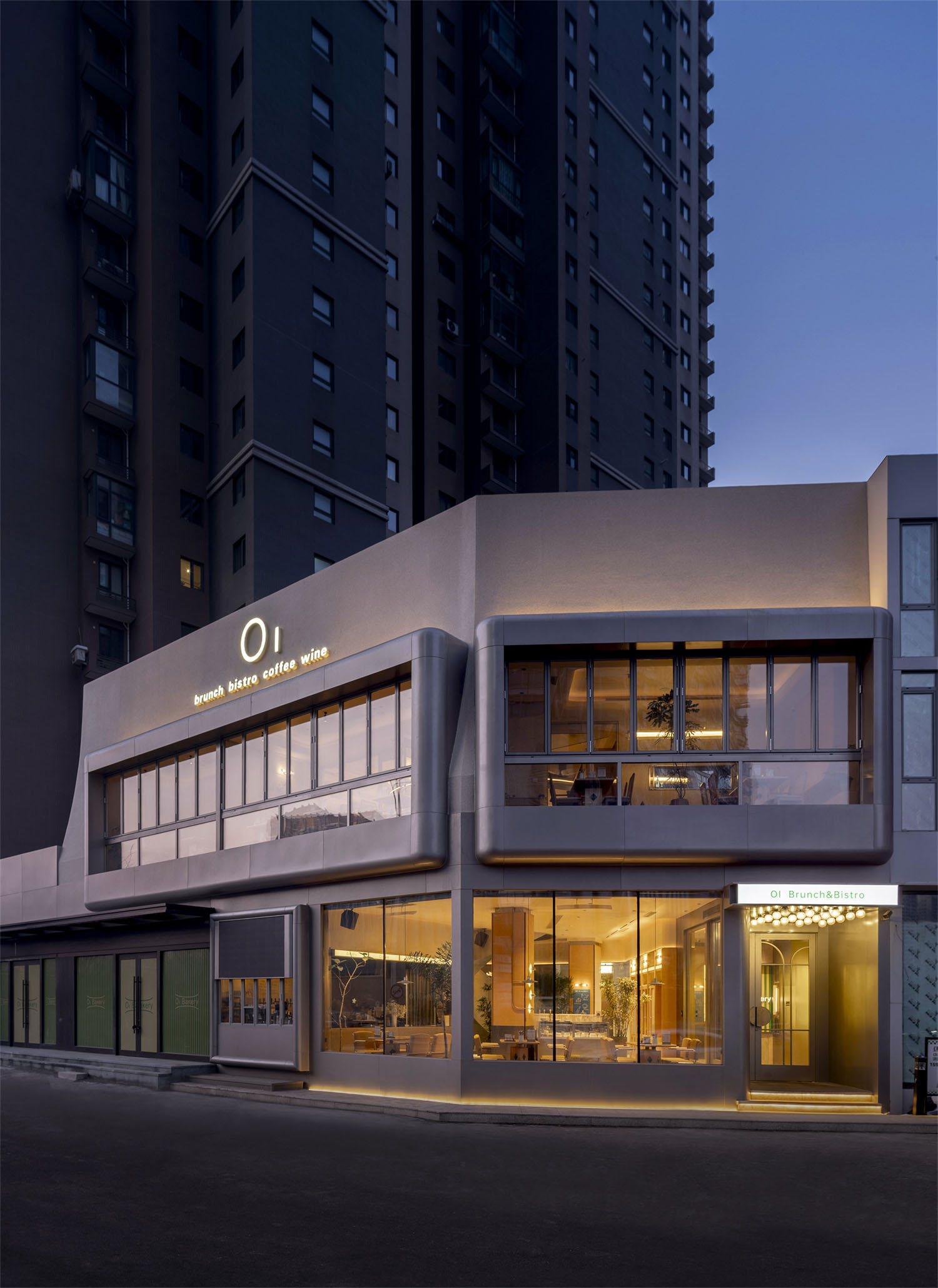 餐厅设计,西餐厅设计,休闲餐厅设计,西餐厅设计案例,西餐厅设计方案,餐厅装修,主题餐厅设计,沈阳OI Brunch&Bistro西餐厅,沈阳,派克齐空间设计