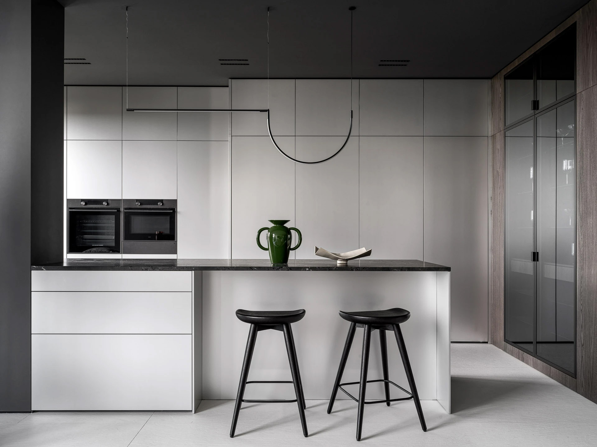 Refresh Architecture & Design,大平层设计,大平层设计案例,俄罗斯,大平层,中性色调