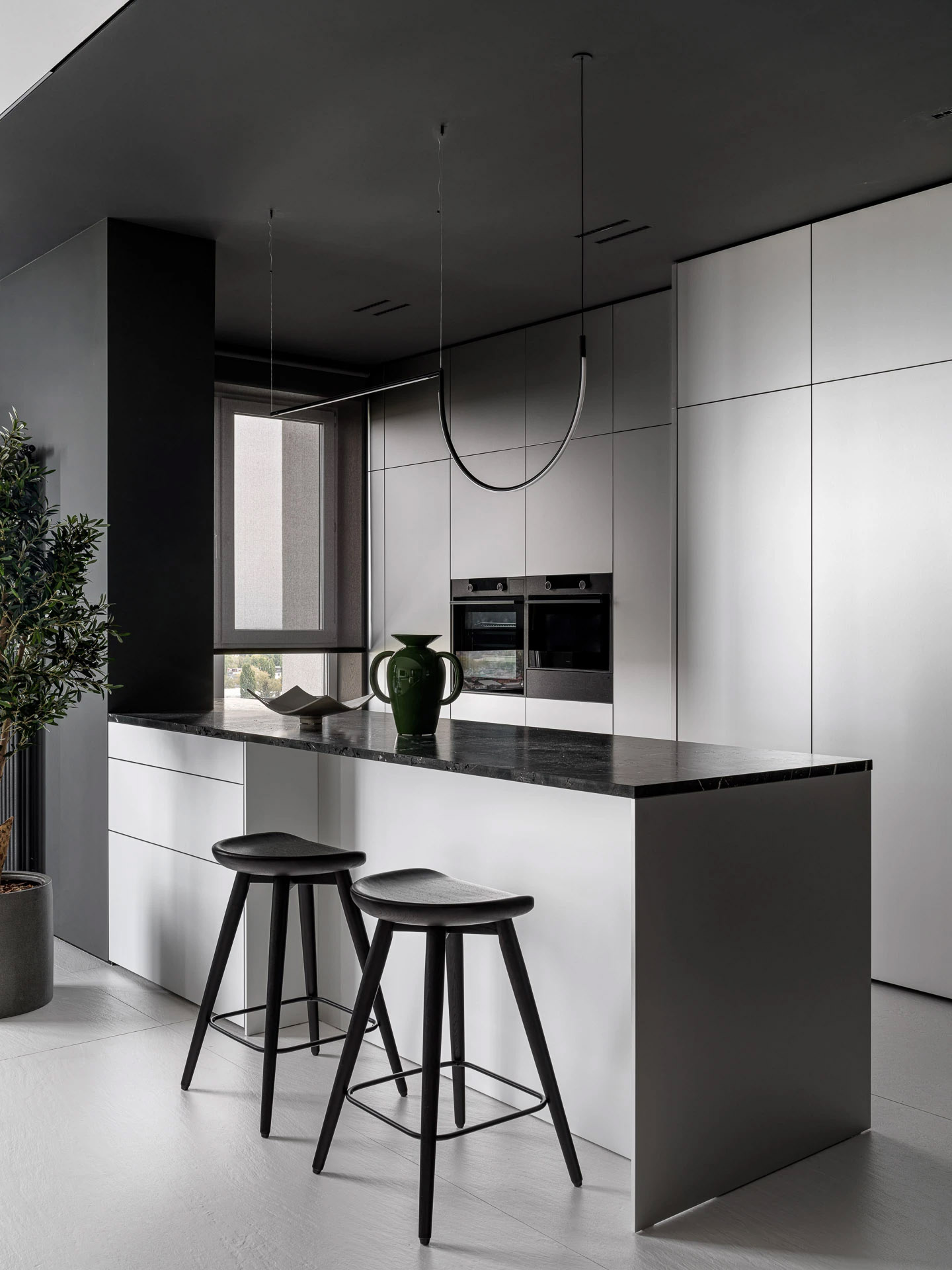 Refresh Architecture & Design,大平层设计,大平层设计案例,俄罗斯,大平层,中性色调