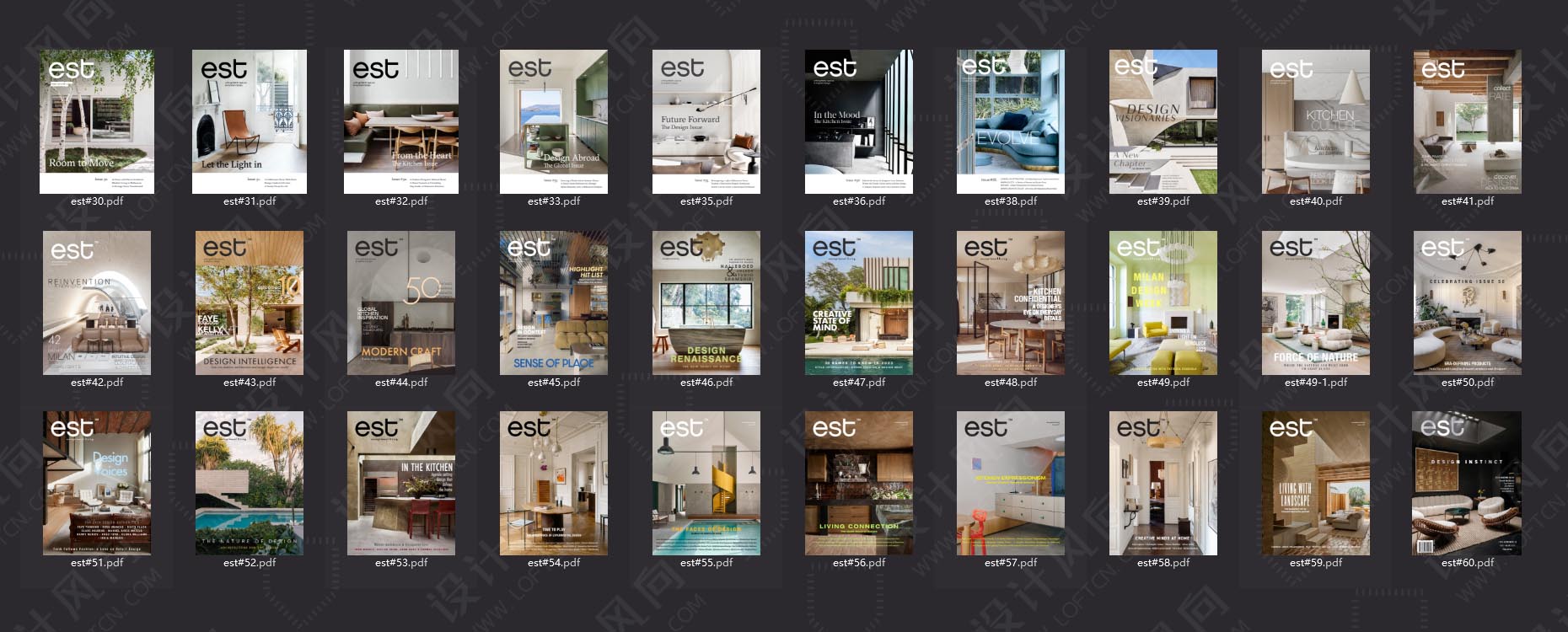 室内设计杂志,室内设计杂志est,杂志,杂志下载,设计杂志下载,顶级室内设计杂志est