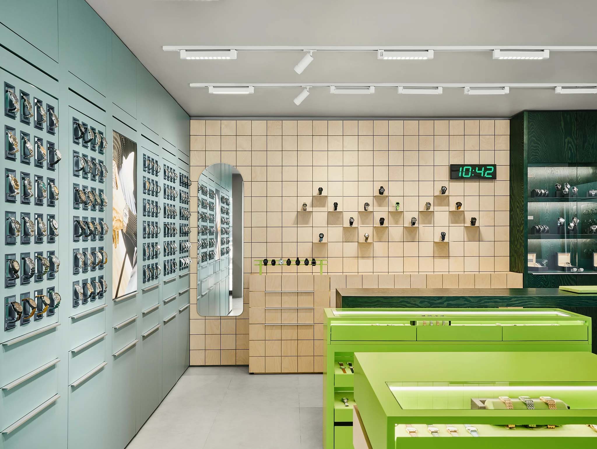 Sinitsa Buro,零售店设计,手表店,俄罗斯,腕表零售店,手表店设计,店铺设计,Tempus