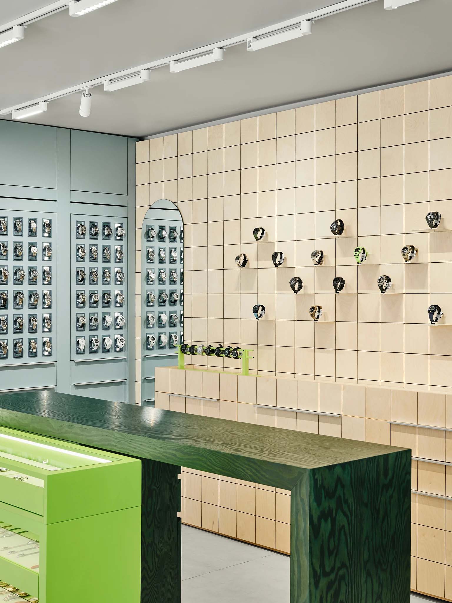 Sinitsa Buro,零售店设计,手表店,俄罗斯,腕表零售店,手表店设计,店铺设计,Tempus