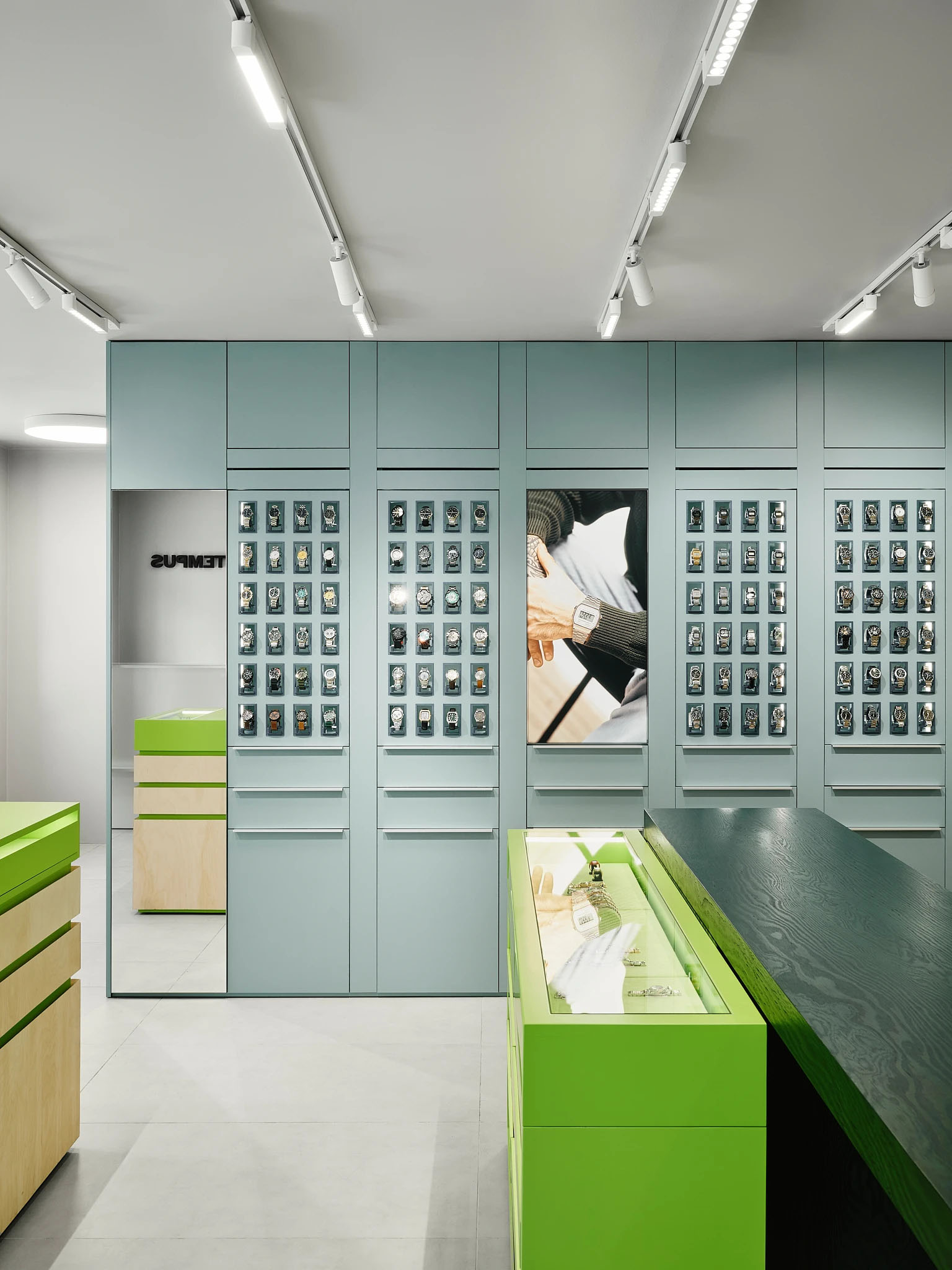 Sinitsa Buro,零售店设计,手表店,俄罗斯,腕表零售店,手表店设计,店铺设计,Tempus