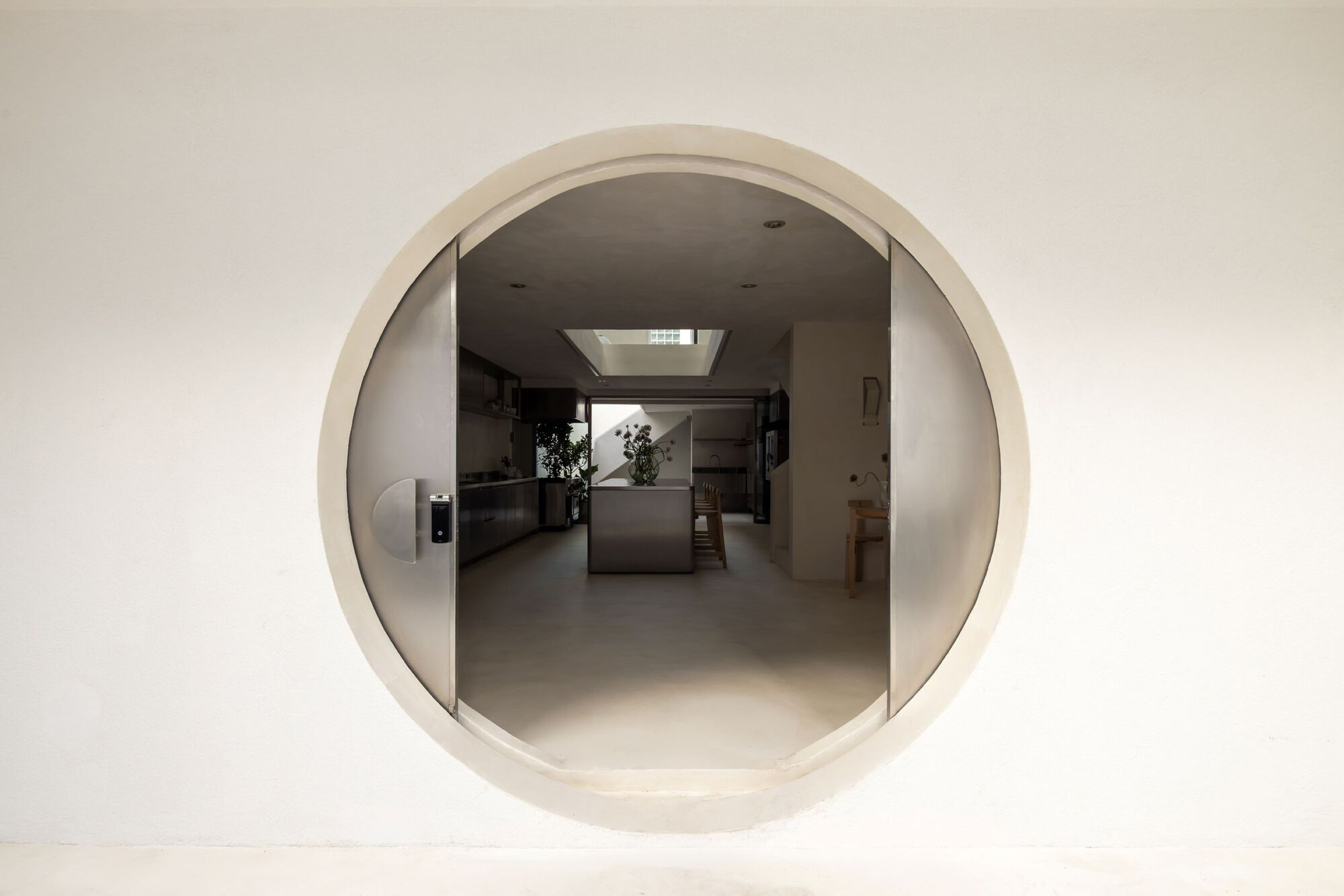 NMDM.ARQ-Nádia Manssur,住宅改造,住宅改造设计案例,巴西,极简主义别墅,极简主义,公共厨房,共享空间