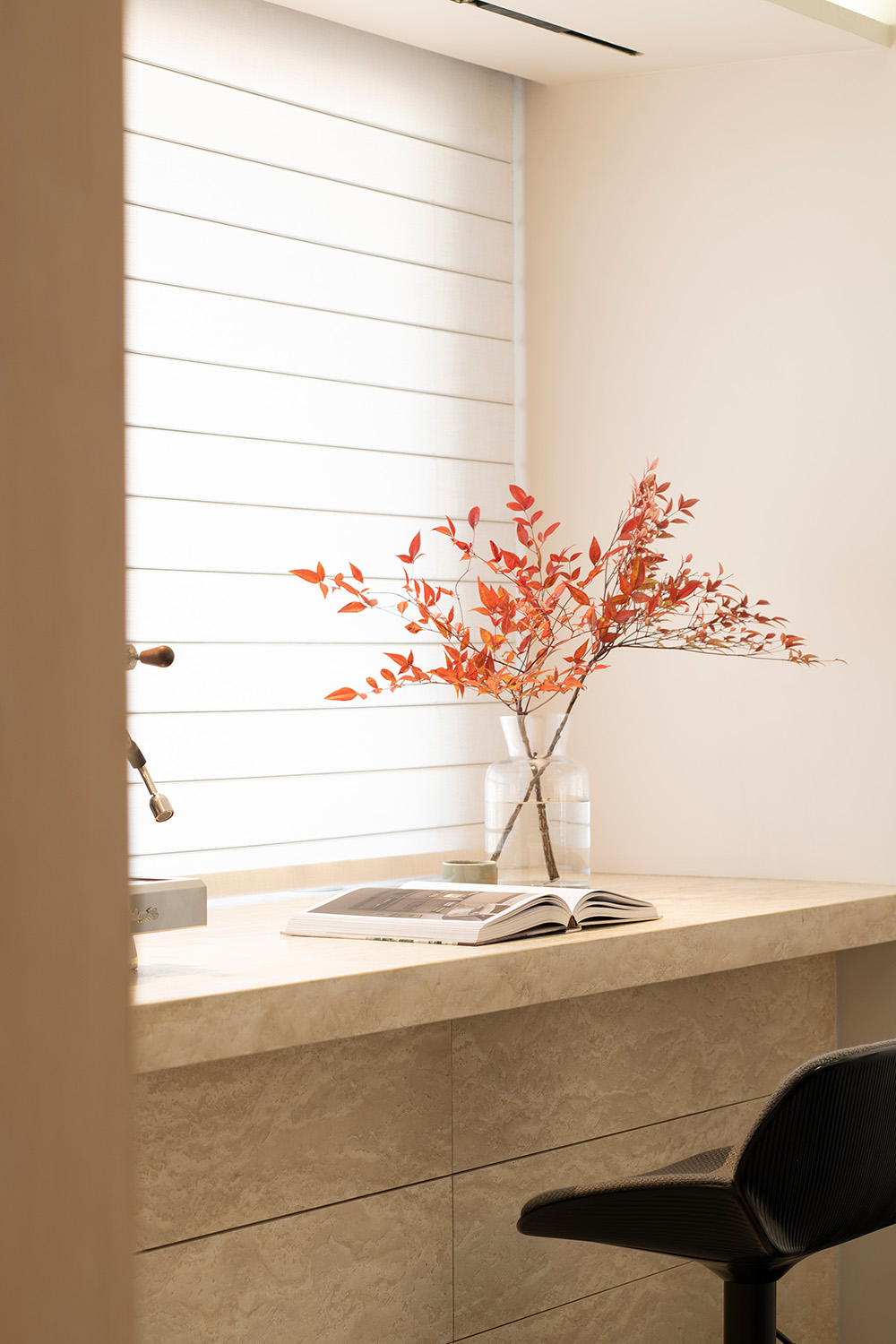 奶油风住宅,大平层设计,现代风格大平层设计,230㎡大平层设计,230㎡,奶油风大平层,大平层设计案例,大平层设计方案,广州珠江新城大平层,广州,共舍空间设计