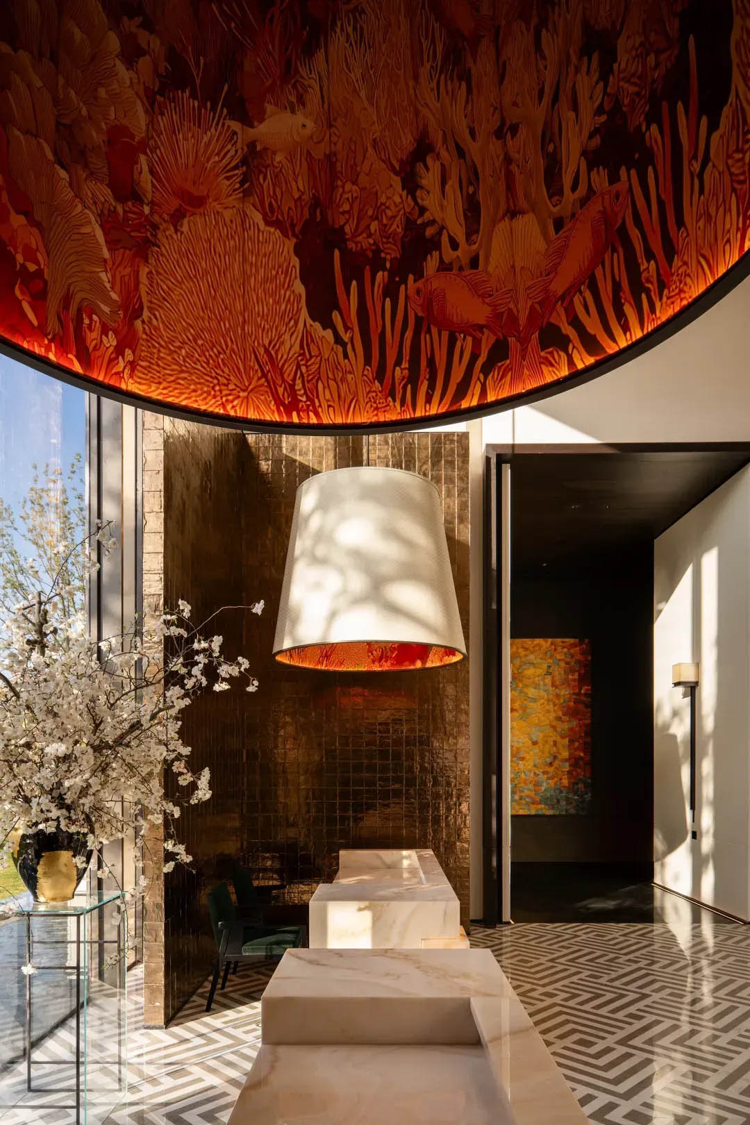 售楼处设计,会所设计,售楼处设计案例,售楼处设计方案,营销中心设计,现代风格售楼处,杭州兴耀沐芳洲,杭州,LYZD李益中设计