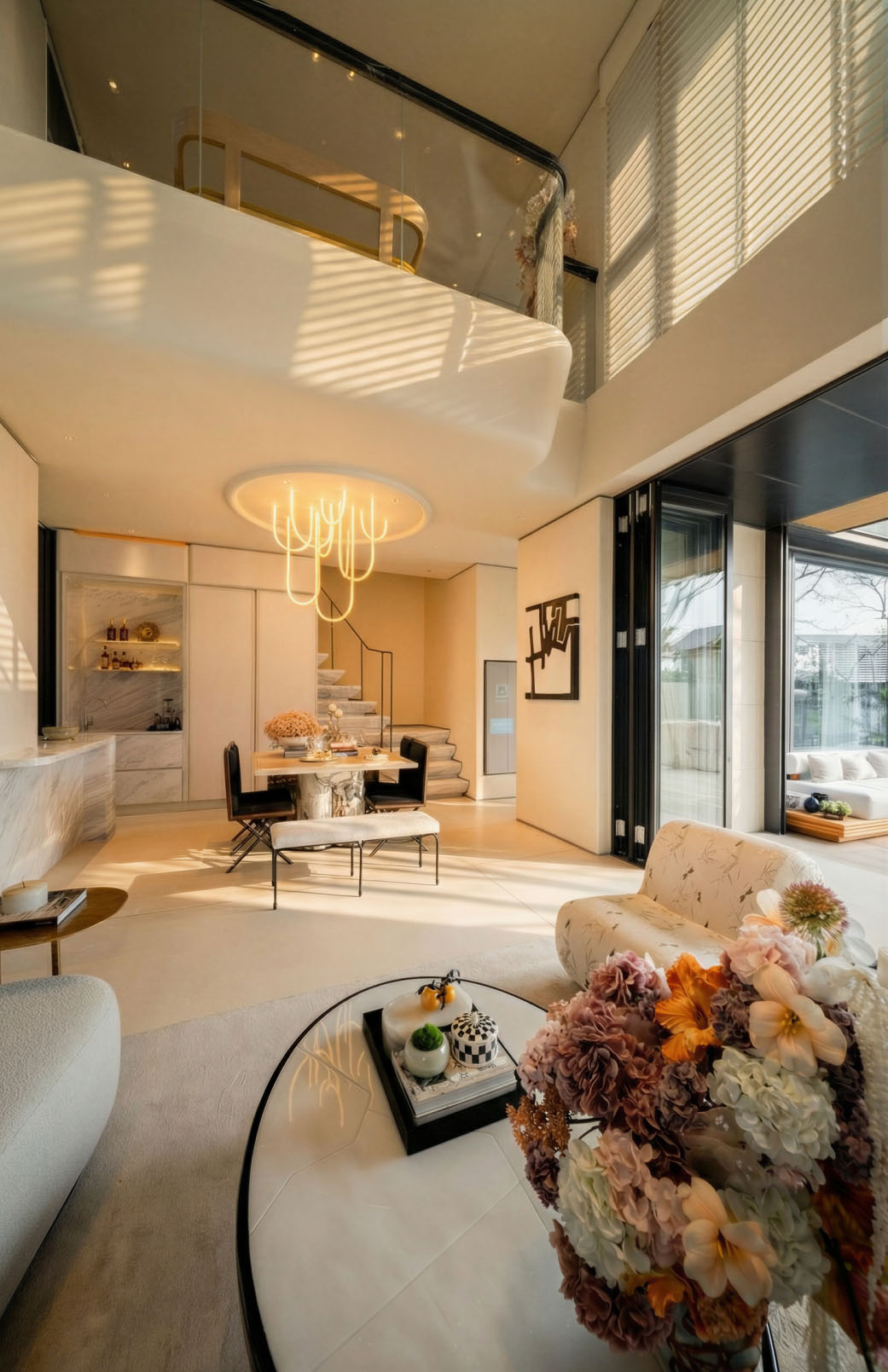 样板间设计,样板间设计案例,样板间设计方案,现代风格样板间,轻奢样板间设计,别墅样板间,样板间软装设计,广州金地香山湖·御湖颂别墅,广州,金地御湖颂,诗意空间设计