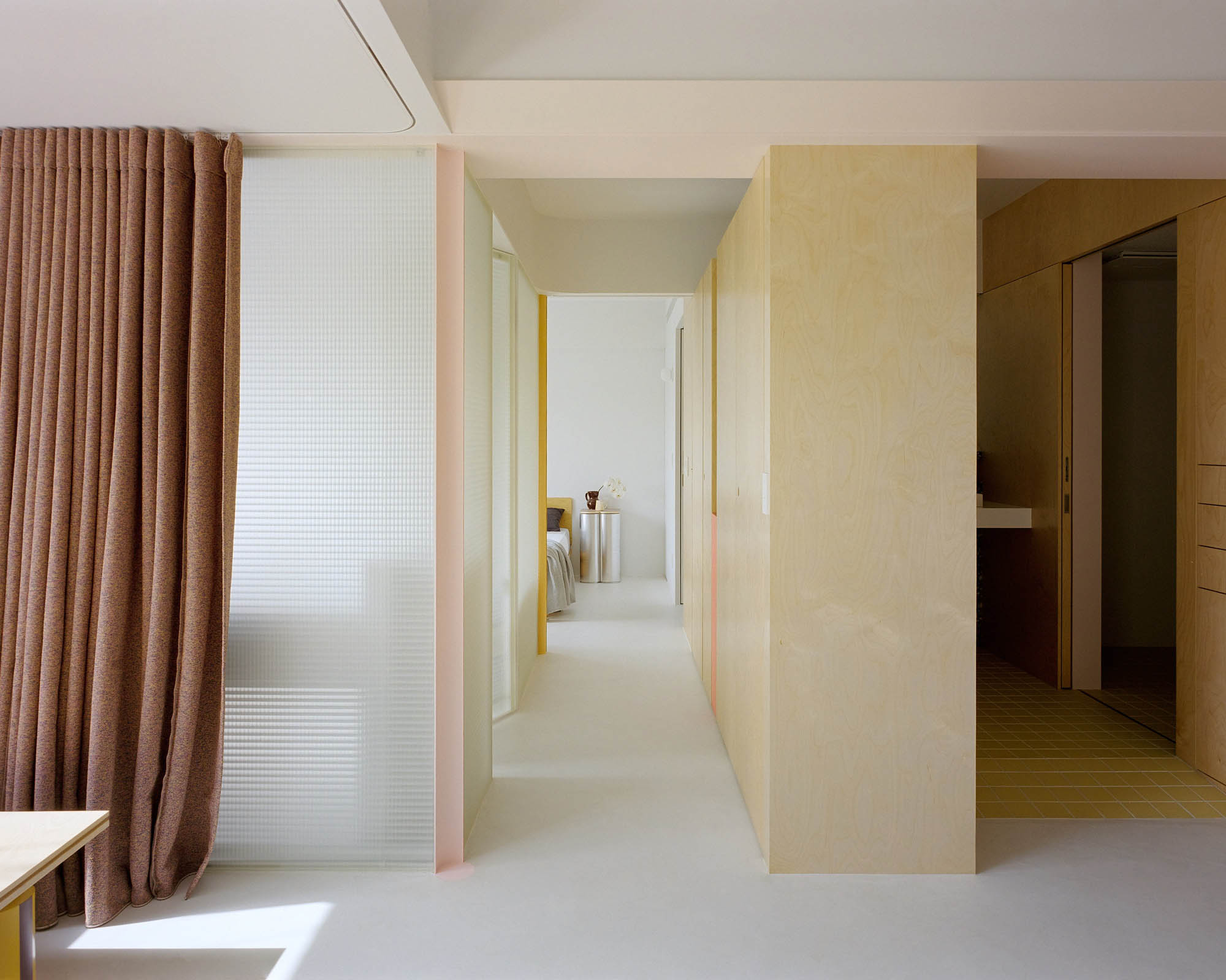 OUJ,公寓设计,公寓设计案例,台北,小户型设计,极简主义,极简风格