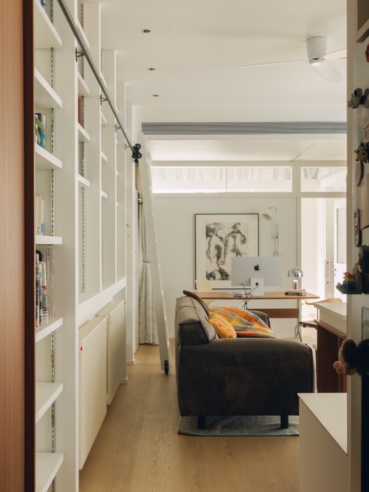 800㎡公寓设计,80㎡,住宅设计,小户型设计,小户型设计案例,小户型设计方案,开放式布局,上海书墙公寓,上海,栖斯设计