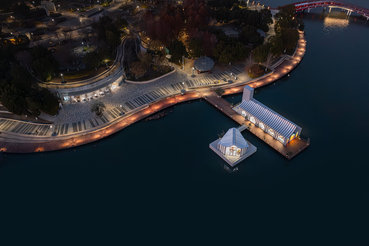 建筑设计,公园建筑设计,礼堂设计,结婚礼堂,礼堂设计案例,礼堂设计方案,苏州天鹅湖礼堂—公园生活的仪式感,苏州,平介设计,杨楠